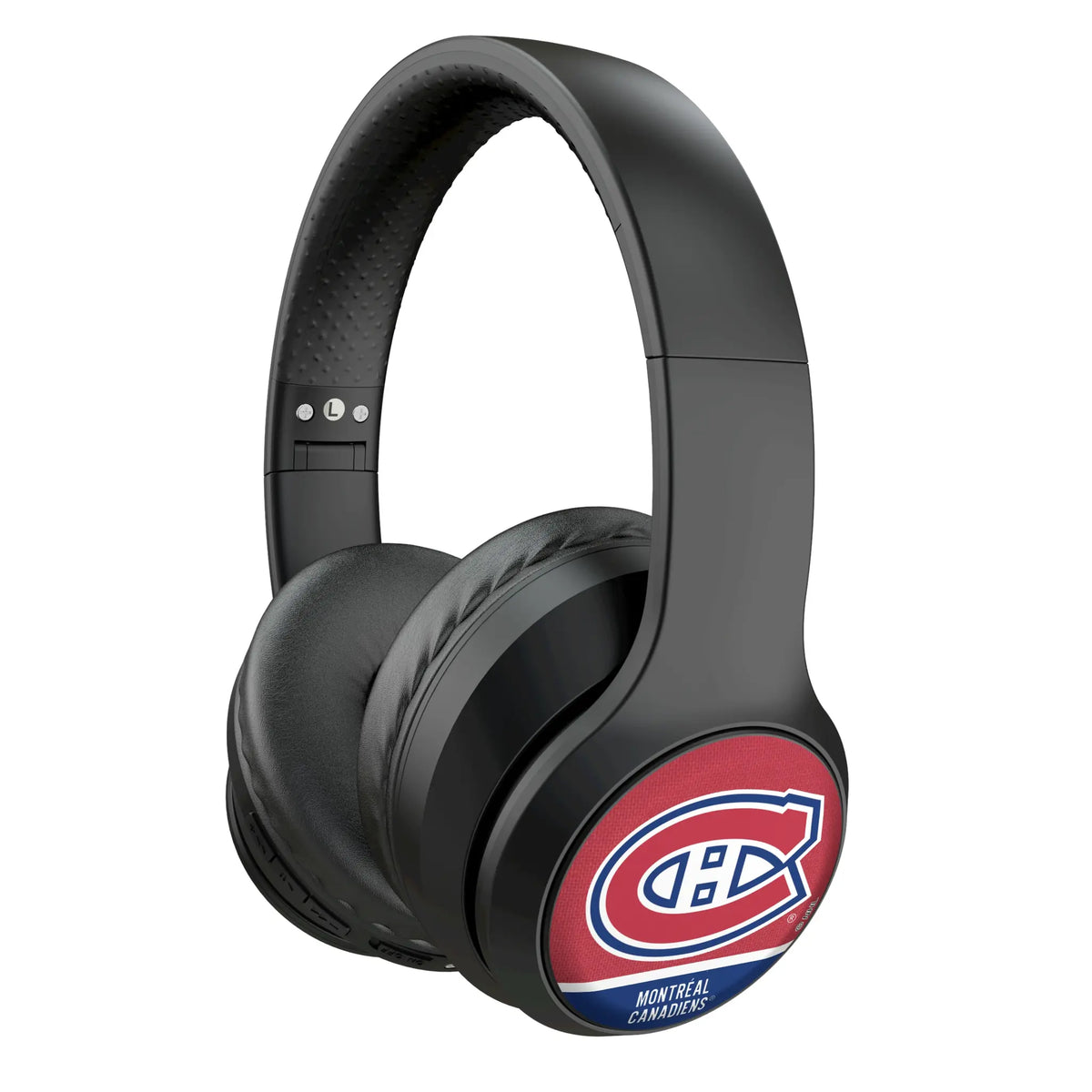 Montreal Canadiens Endzone Solid Wireless Over-Ear Headphones With Case