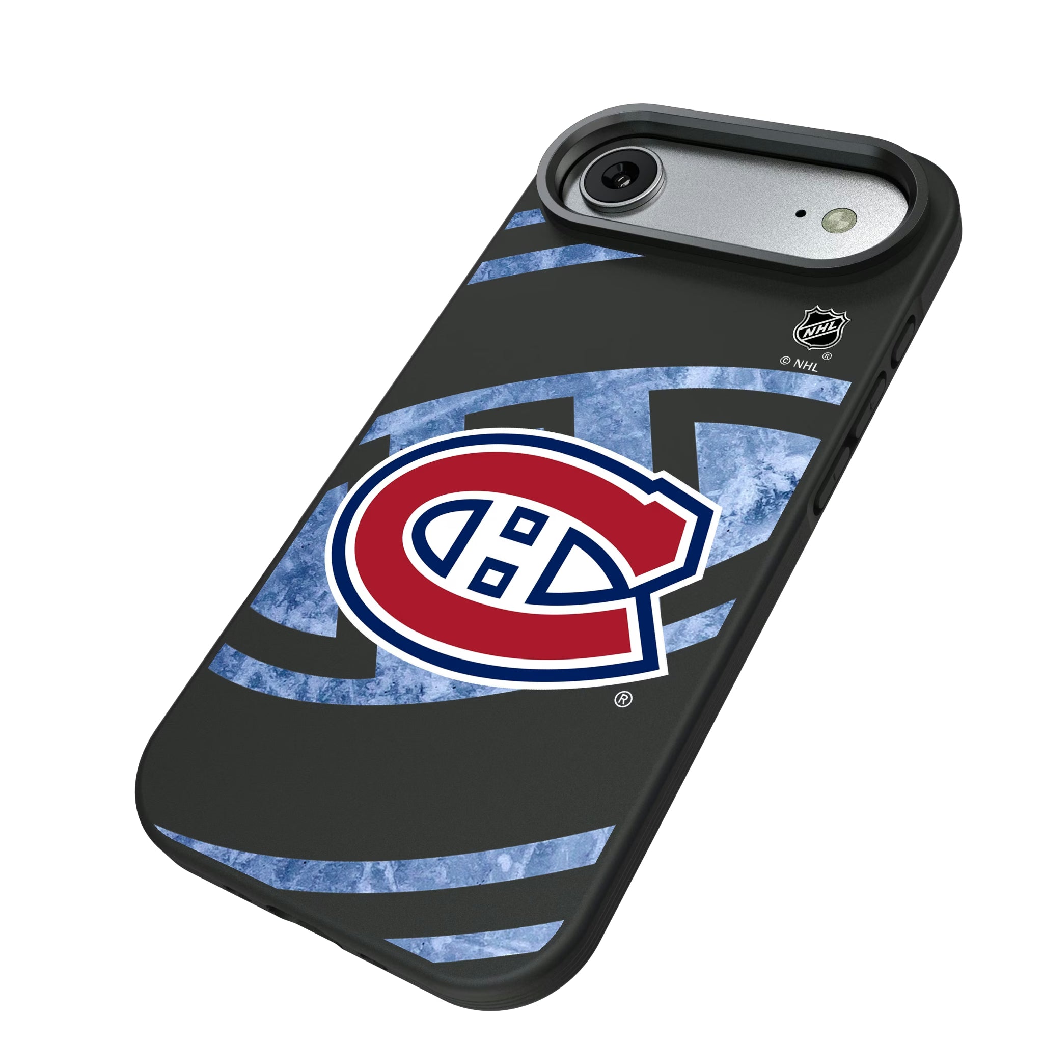 Montreal Canadiens Ice Tilt iPhone Bump Phone Case for Apple iPhone - Isometric View#Device_iPhone Air