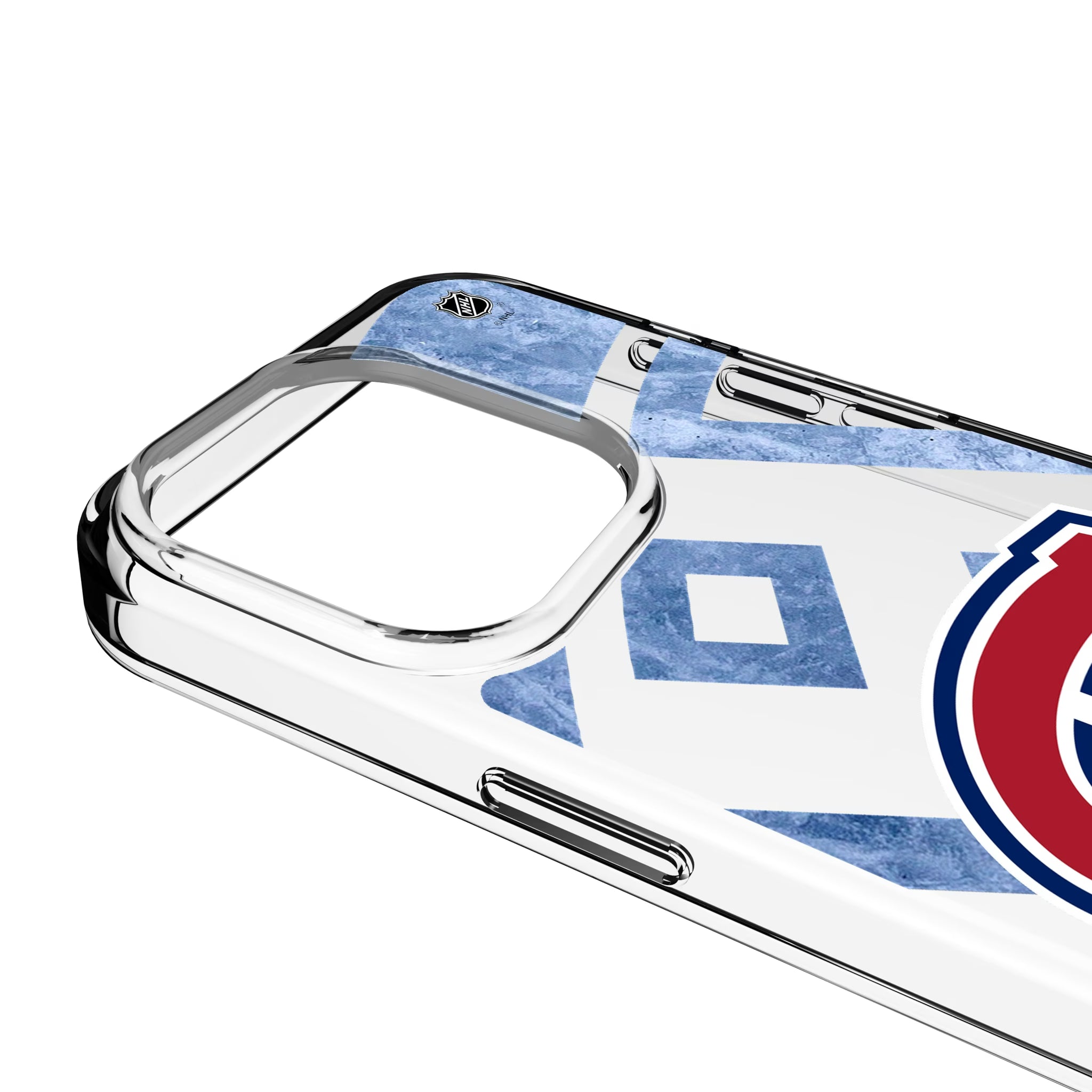 Montreal Canadiens Ice Tilt iPhone Clear Phone Case for Apple iPhone - Detail