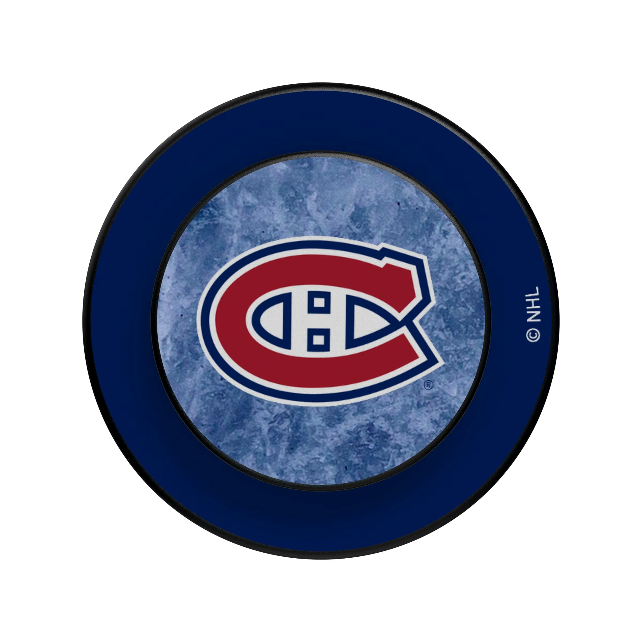 Montreal Canadiens Ice Wordmark Popsockets Round Magnetic