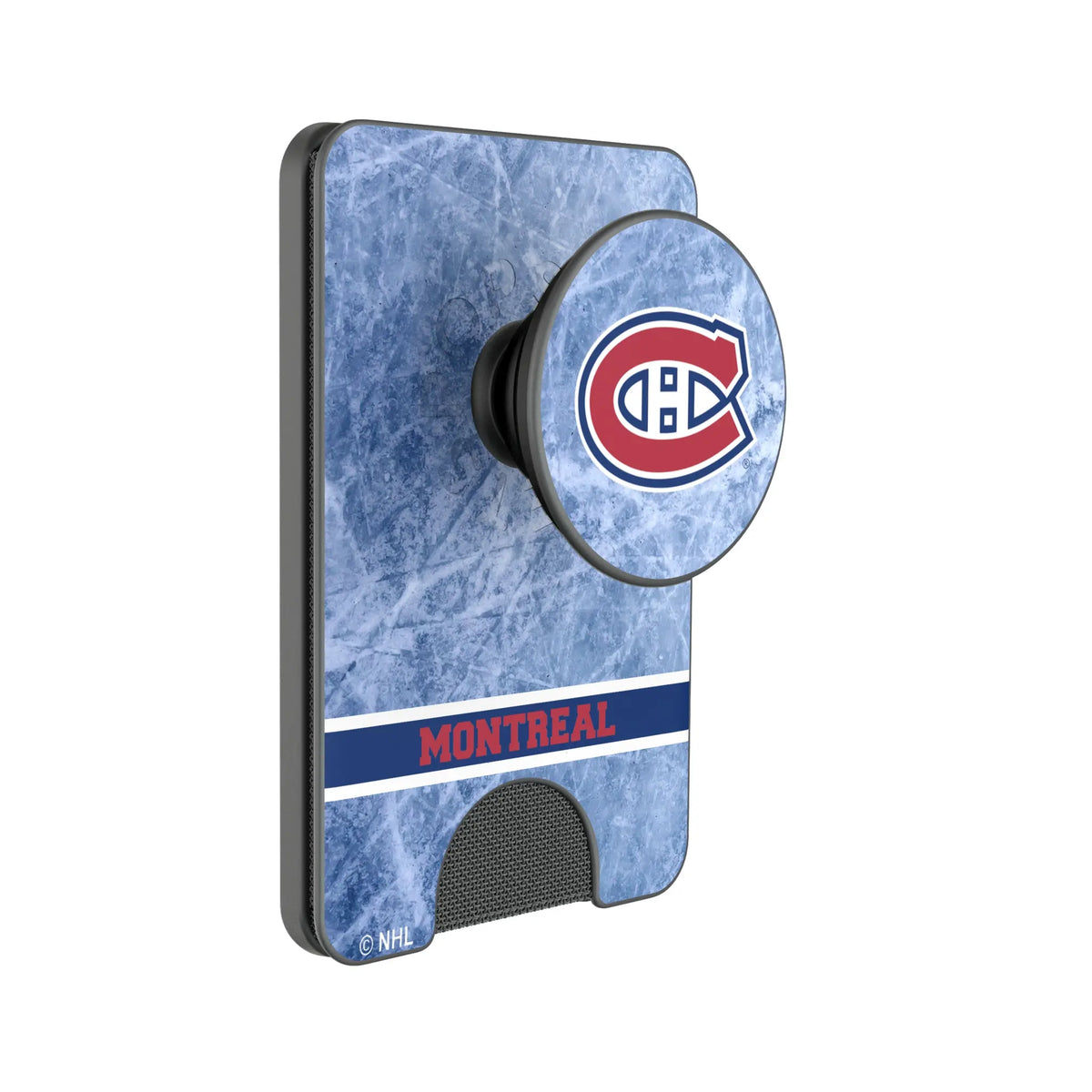 Montreal Canadiens Ice Wordmark Popsockets Wallet Magnetic