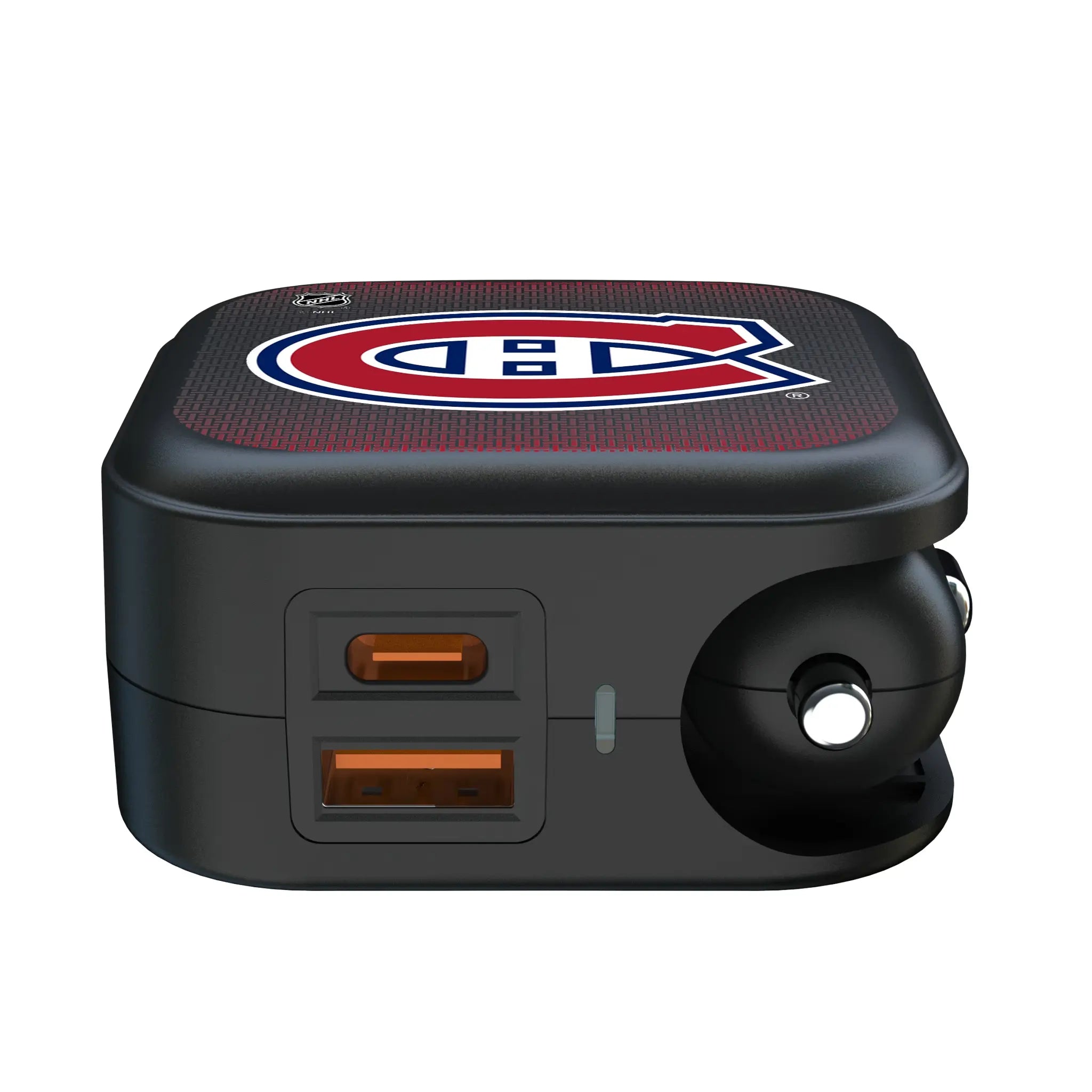 Montreal Canadiens Linen 2 in 1 USB A/C Charger