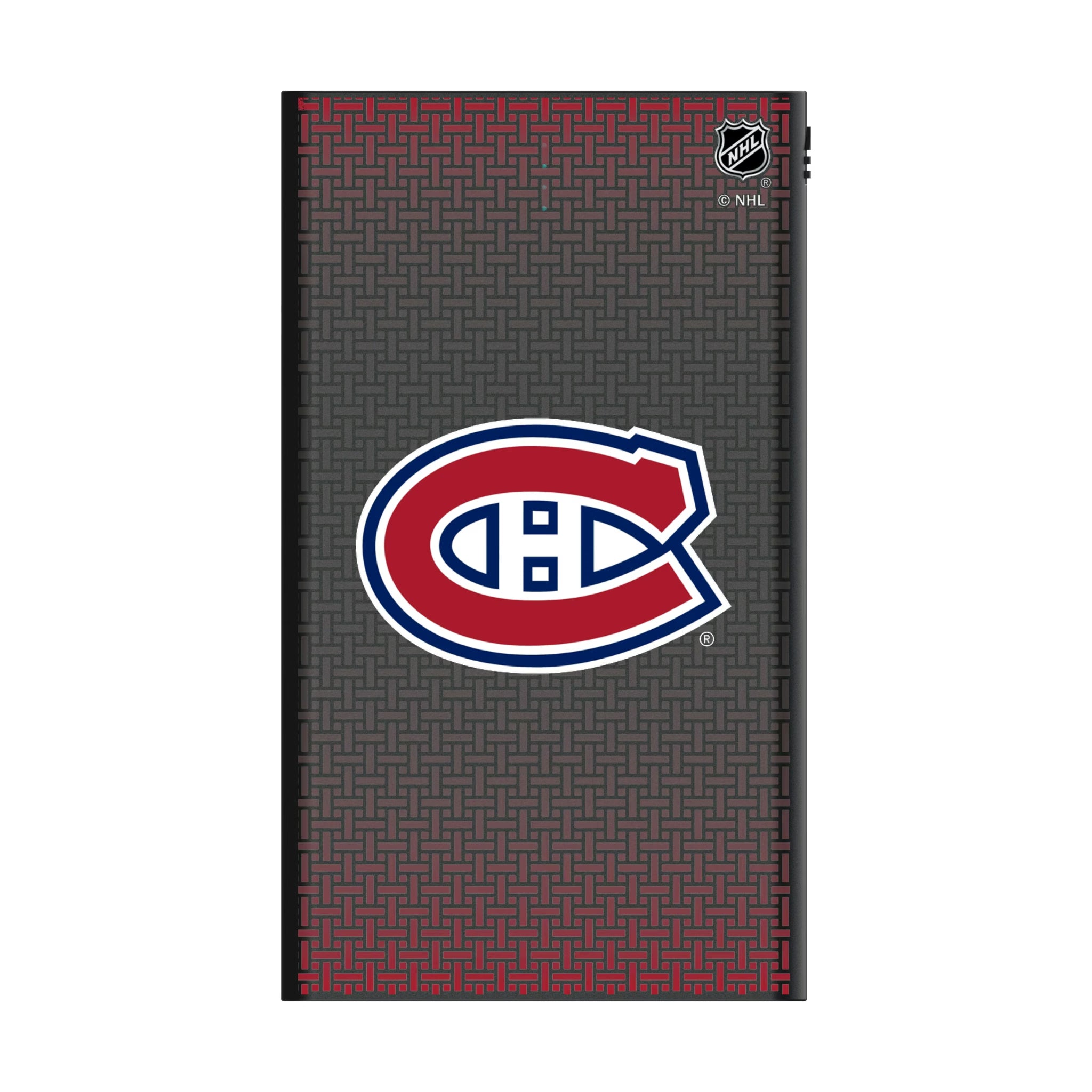 Montreal Canadiens Linen 5000mAh Flat Powerbank