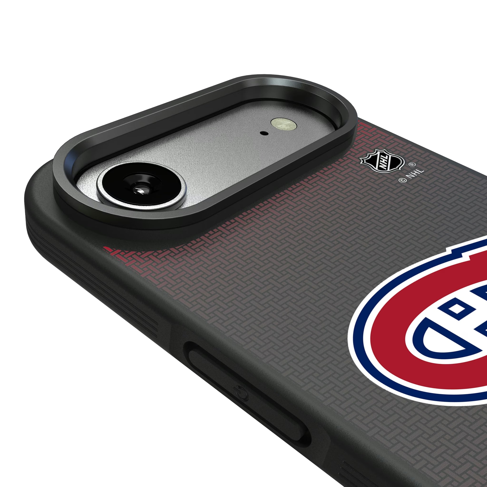 Montreal Canadiens Linen iPhone Bump Phone Case for Apple iPhone - Detail#Device_iPhone Air