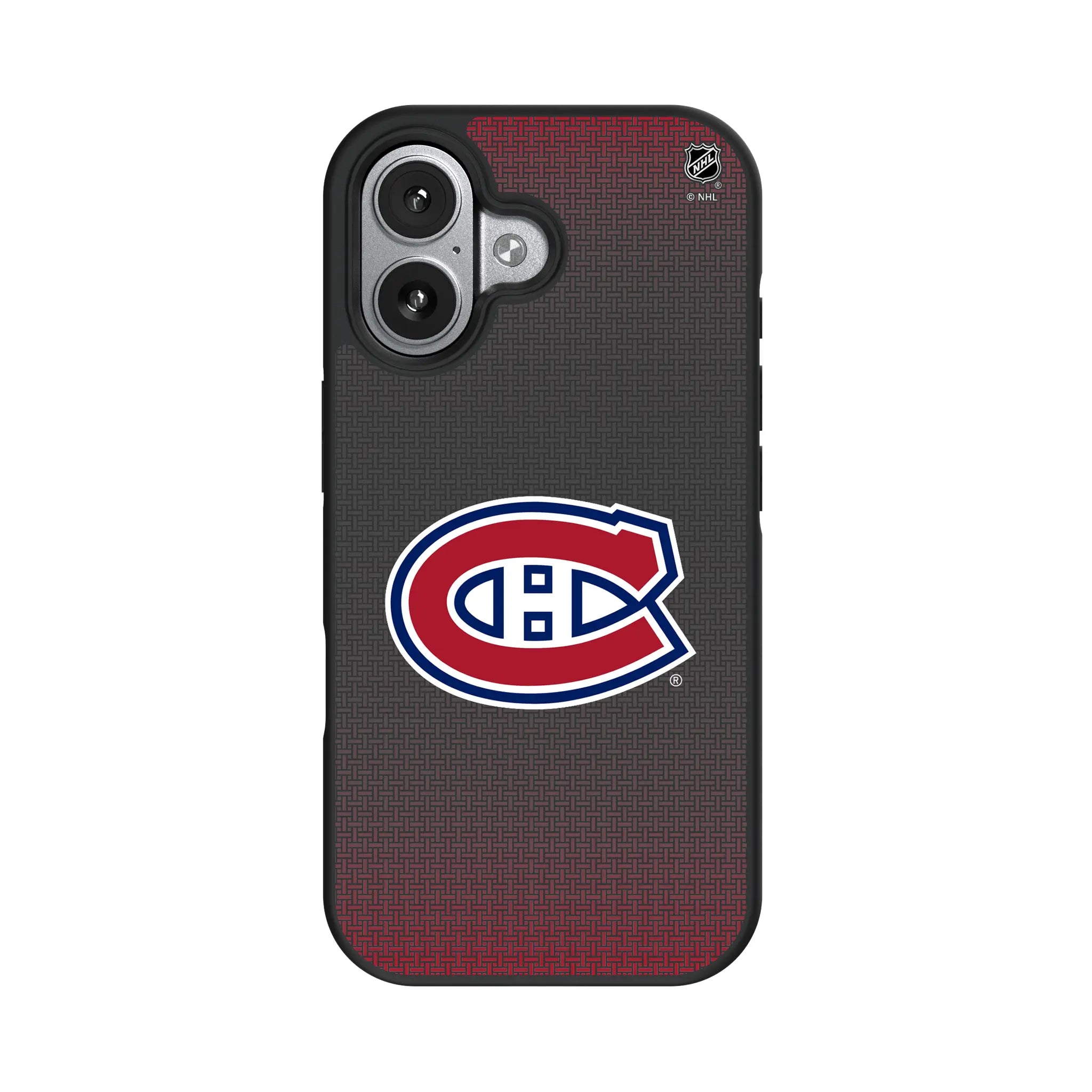 Montreal Canadiens Linen iPhone Bump Phone Case for Apple iPhone#Device_iPhone 17