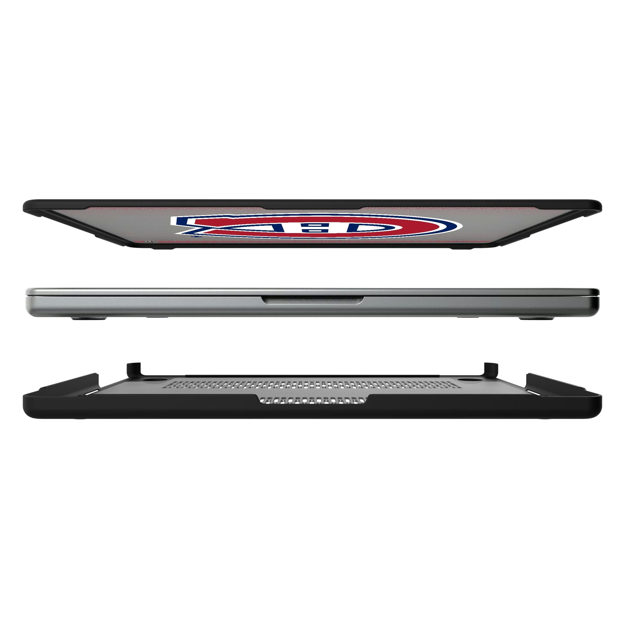 Montreal Canadiens Linen MacBook Laptop Case for Apple MacBook#Device_MacBook Pro (14-inch, 2021) / MacBook Pro (14-inch, 2023) / MacBook Pro (14-inch, 2024)