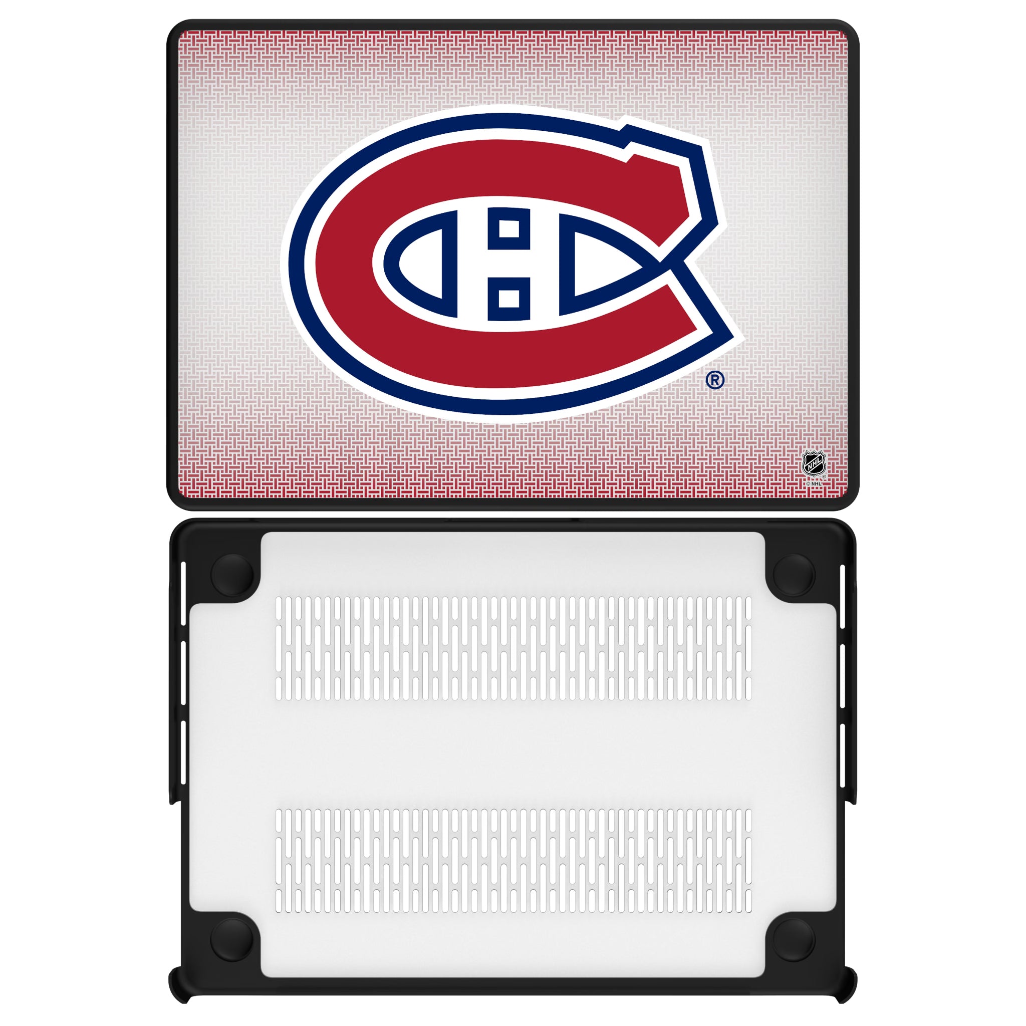 Montreal Canadiens Linen MacBook Laptop Case for Apple MacBook#Device_MacBook Pro (14-inch, 2021) / MacBook Pro (14-inch, 2023) / MacBook Pro (14-inch, 2024)