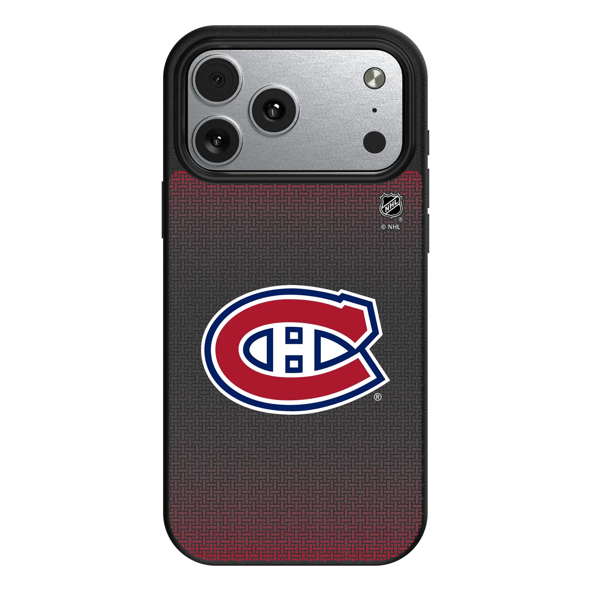 Montreal Canadiens Linen iPhone MagSafe Compatible Phone Case for Apple iPhone#Device_iPhone 17 Pro Max