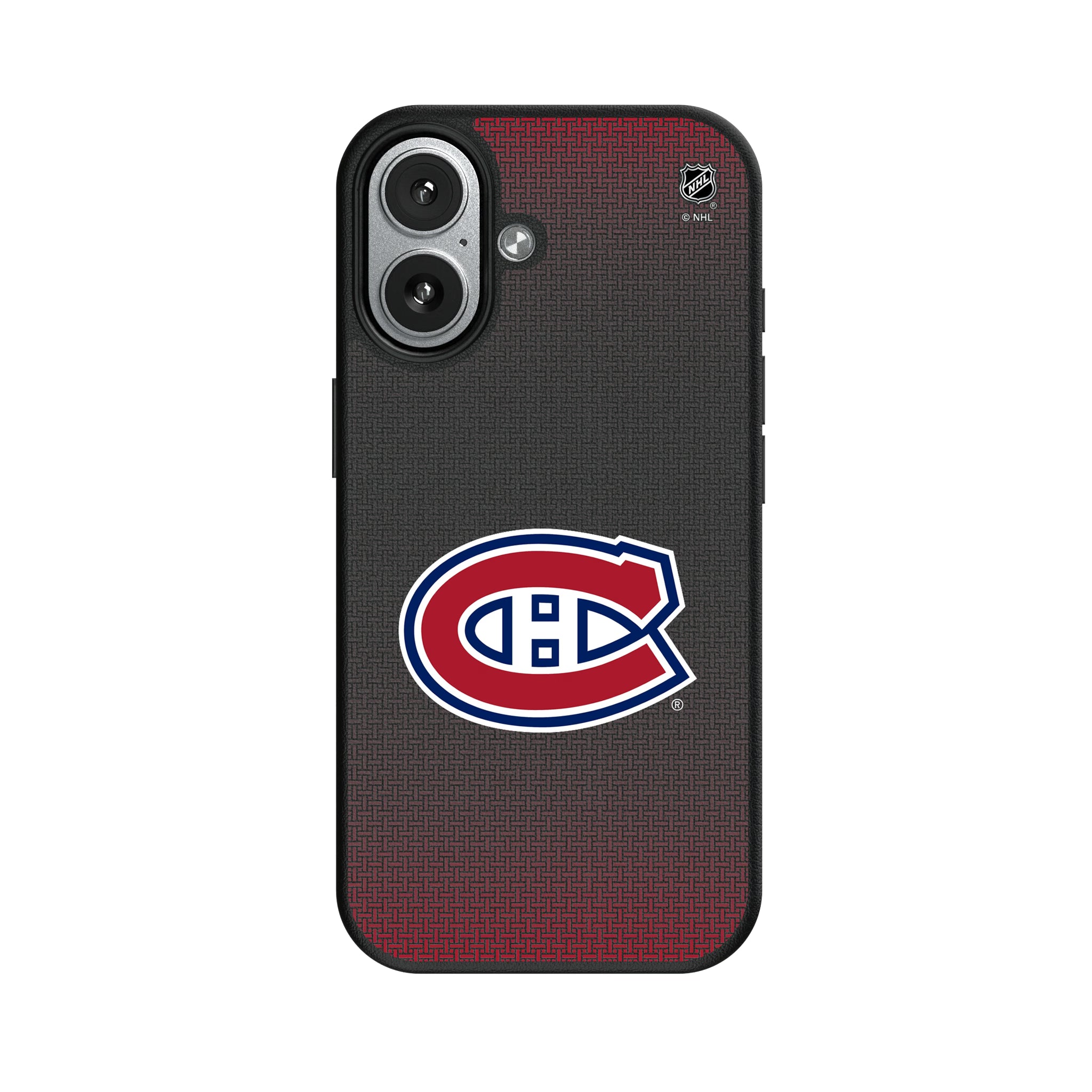Montreal Canadiens Linen iPhone MagSafe Compatible Phone Case for Apple iPhone#Device_iPhone 17