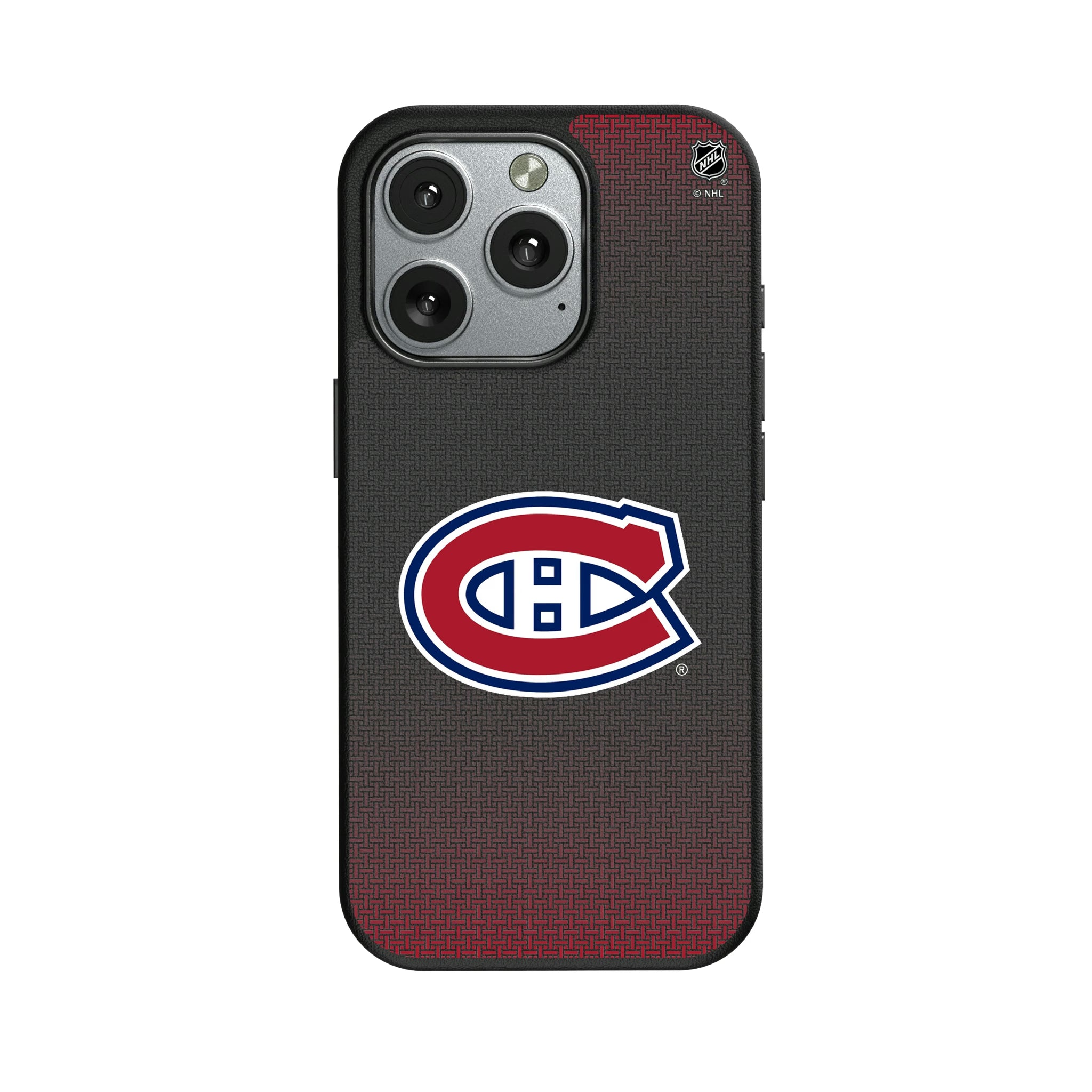 Montreal Canadiens Linen iPhone MagSafe Compatible Phone Case for Apple iPhone