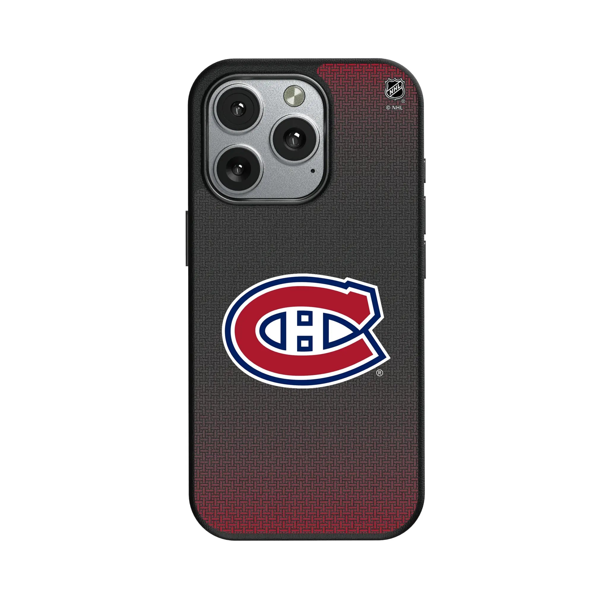 Montreal Canadiens Linen iPhone MagSafe Compatible Phone Case for Apple iPhone