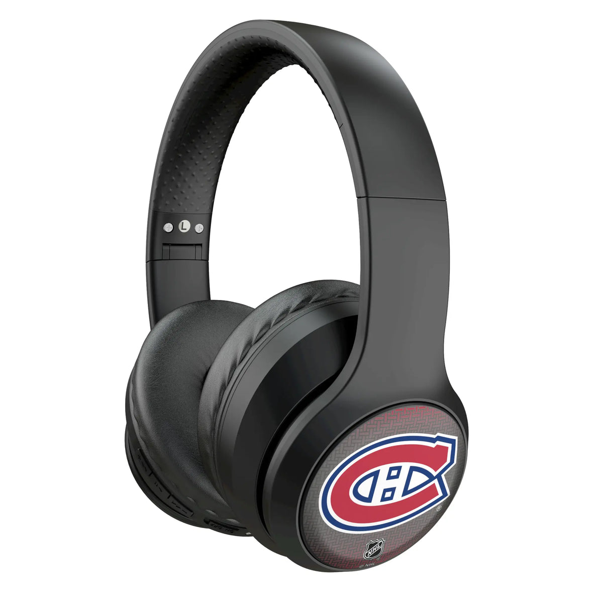 Montreal Canadiens Linen Wireless Over-Ear Headphones With Case