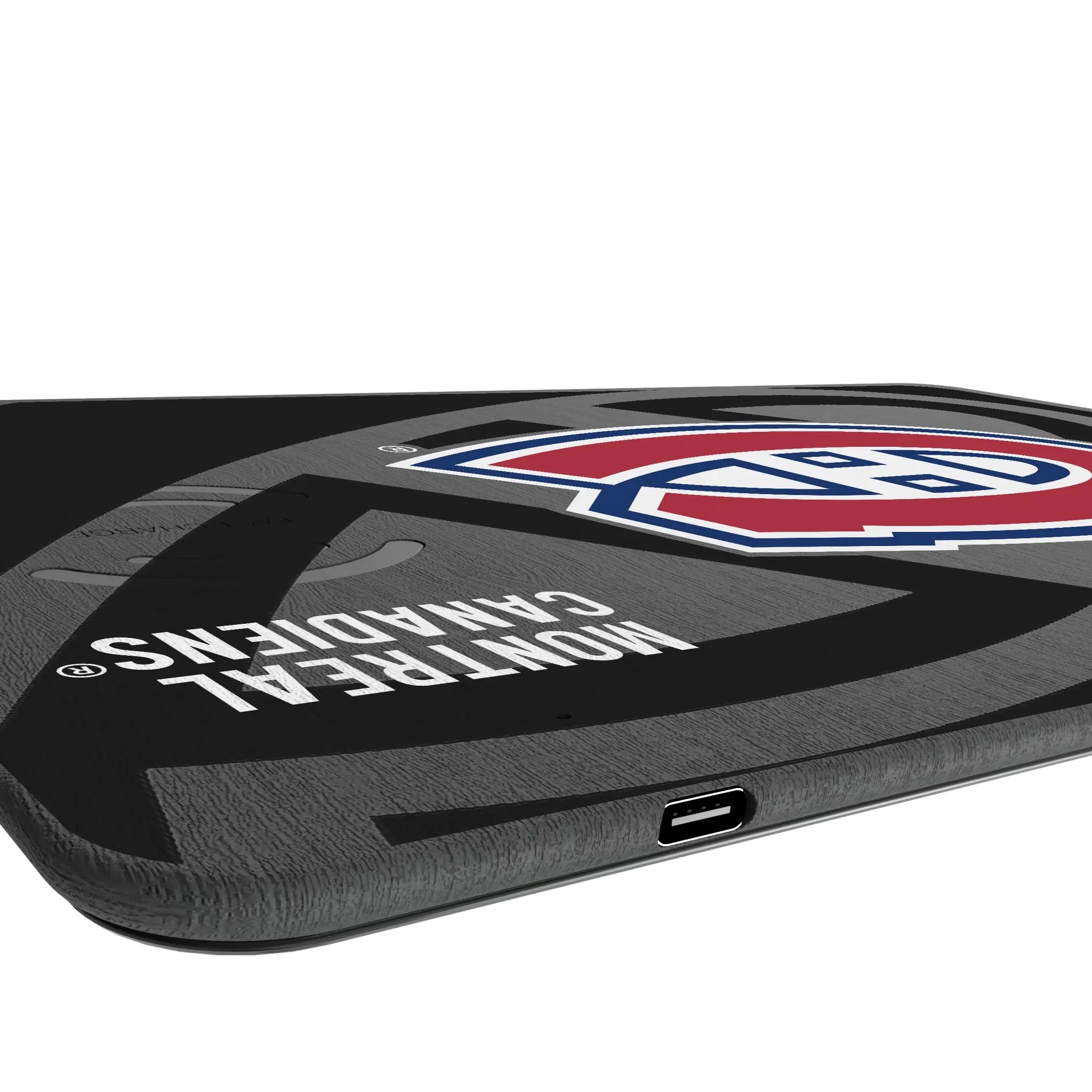 Montreal Canadiens Monocolor Tilt 15-Watt Wireless Charger and Mouse Pad