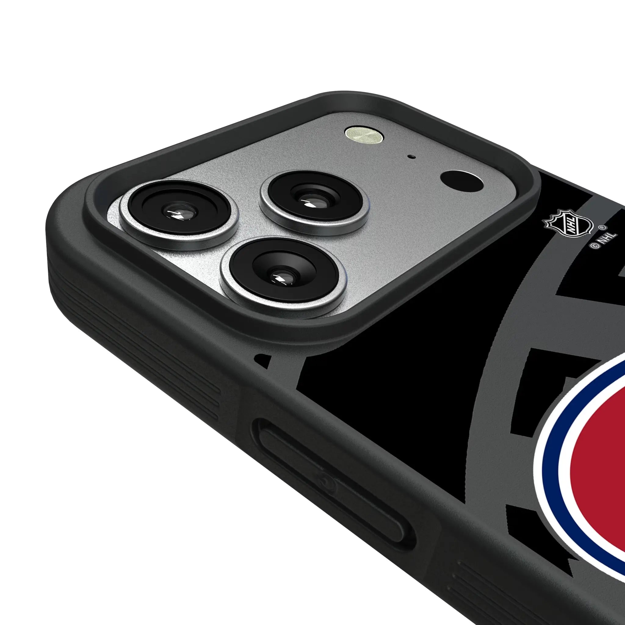 Montreal Canadiens Monocolor Tilt iPhone Bump Phone Case for Apple iPhone - Detail#Device_iPhone 17 Pro