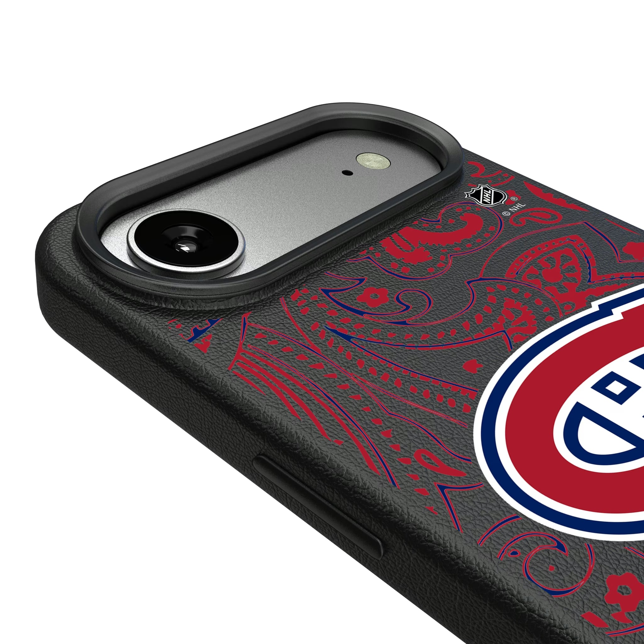 Montreal Canadiens Paisley iPhone MagSafe Compatible Phone Case for Apple iPhone - Detail#Device_iPhone Air