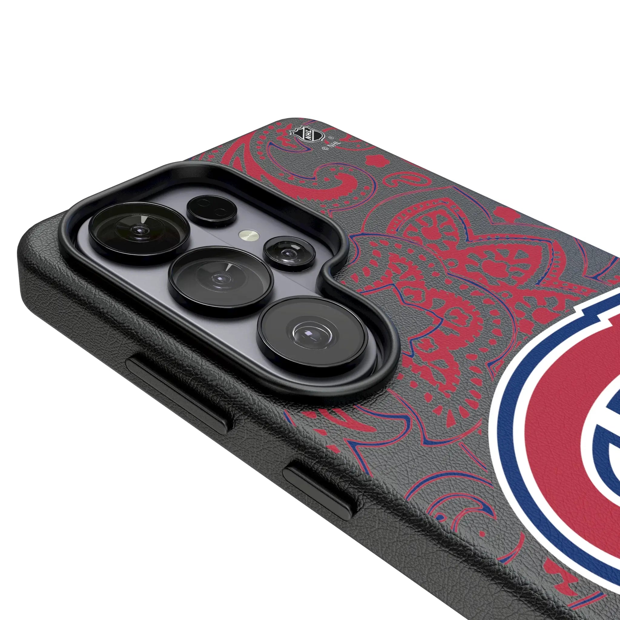 Montreal Canadiens Paisley Galaxy MagSafe Compatible Phone Case for Samsung Galaxy - Detail#Device_Galaxy S26 Ultra