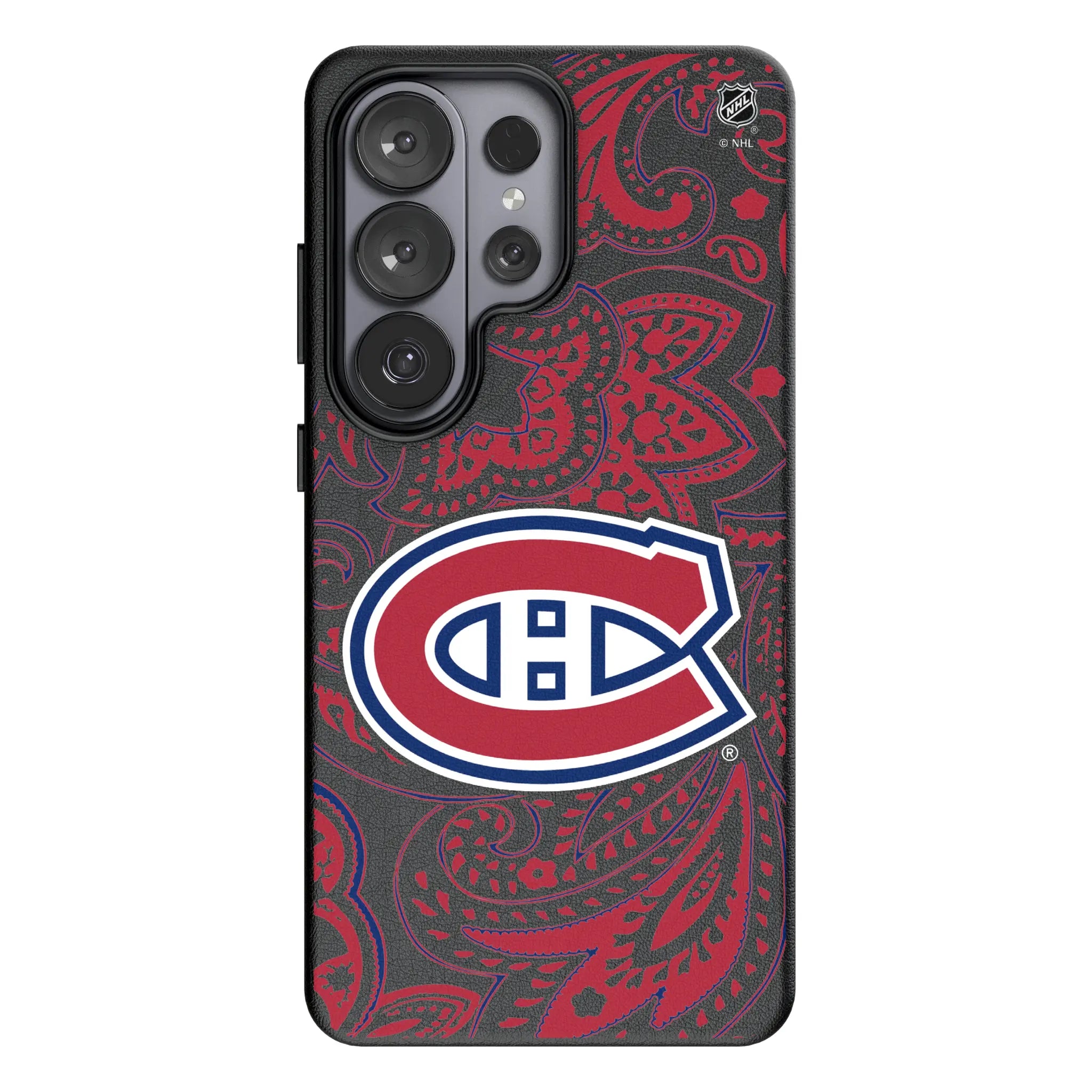 Montreal Canadiens Paisley Galaxy MagSafe Compatible Phone Case for Samsung Galaxy#Device_Galaxy S26 Ultra
