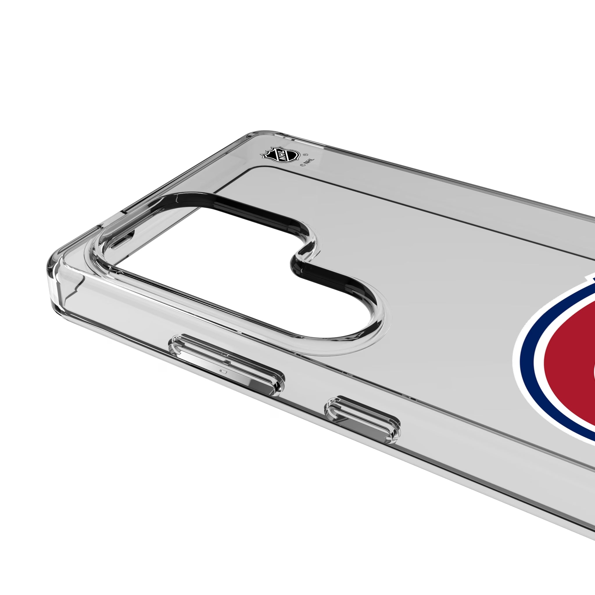 Montreal Canadiens Personalized EndZone Plus Galaxy Clear Phone Case for Samsung Galaxy - Detail