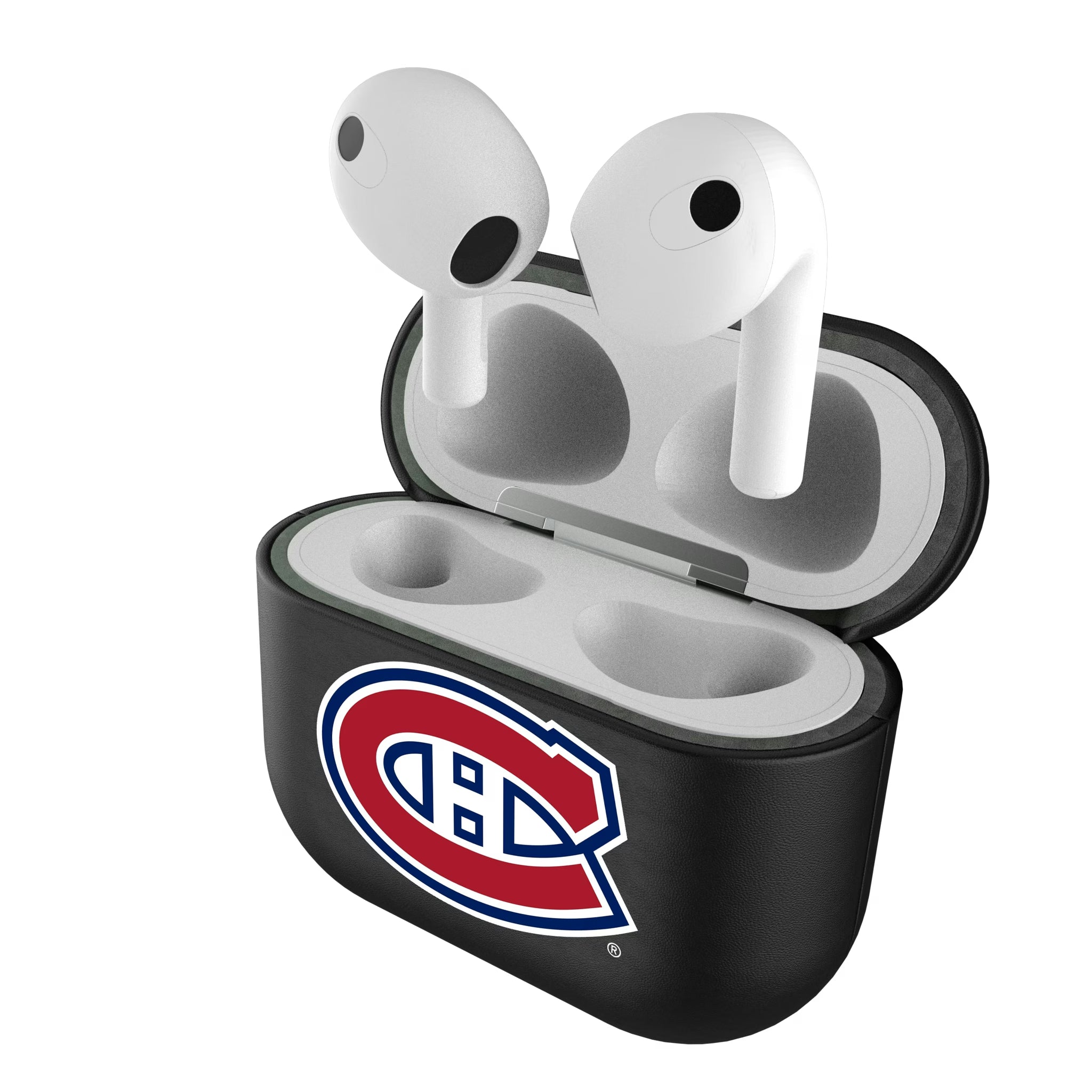 Montreal Canadiens Personalized Insignia AirPods AirPod Case Cover#Device_AirPods 3rd Gen