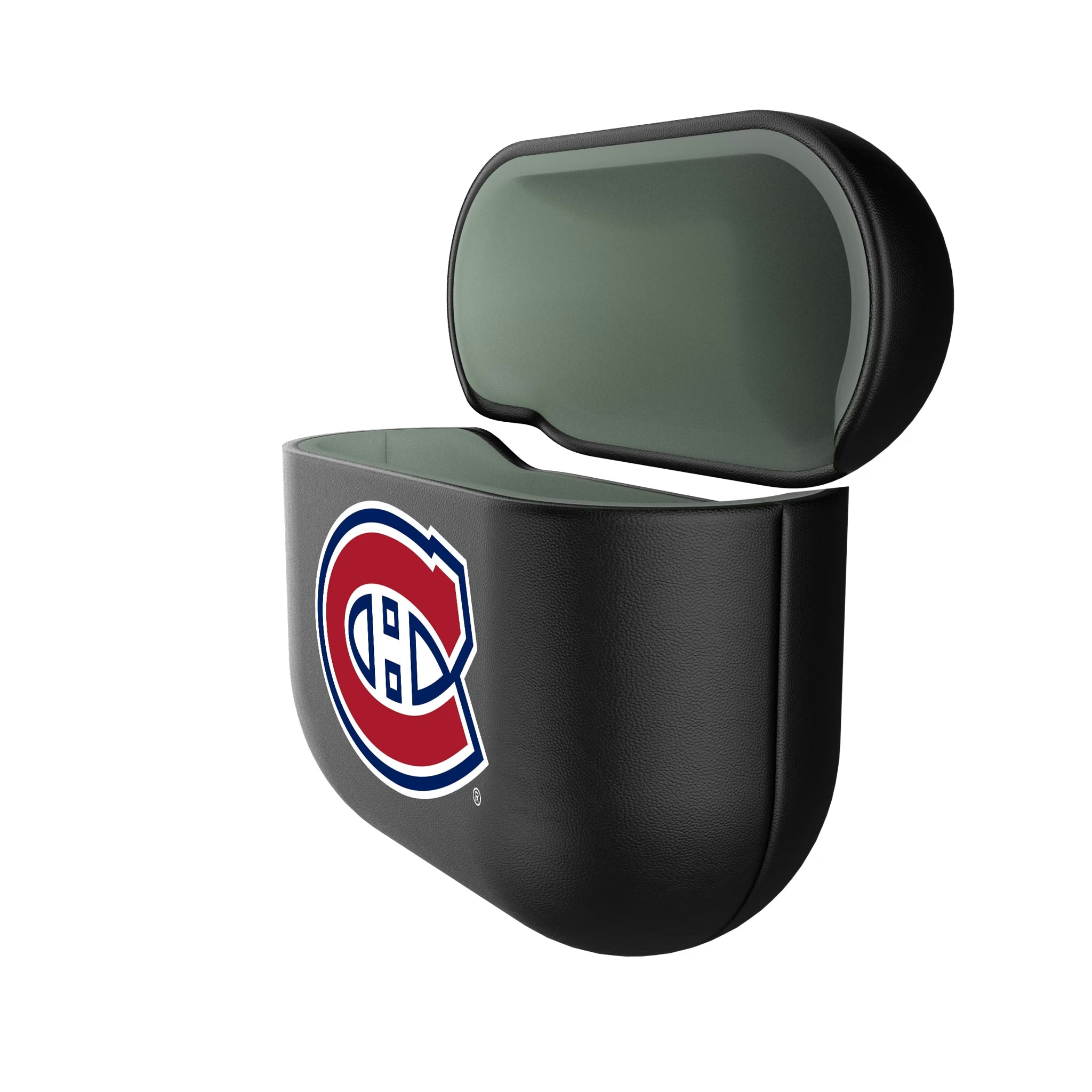 Montreal Canadiens Personalized Insignia AirPods AirPod Case Cover - Isometric View#Device_AirPods 4