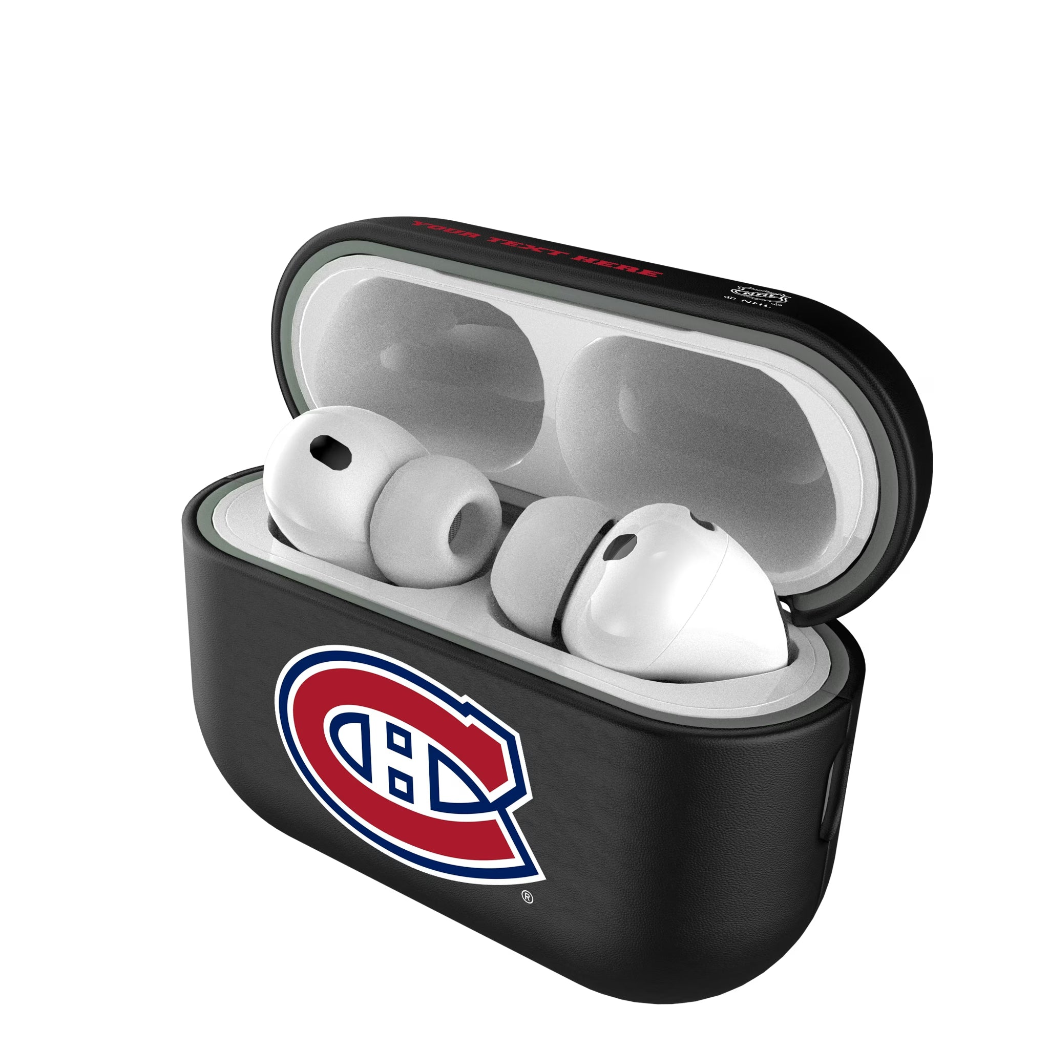 Montreal Canadiens Personalized Insignia AirPods AirPod Case Cover#Device_AirPods Pro 3