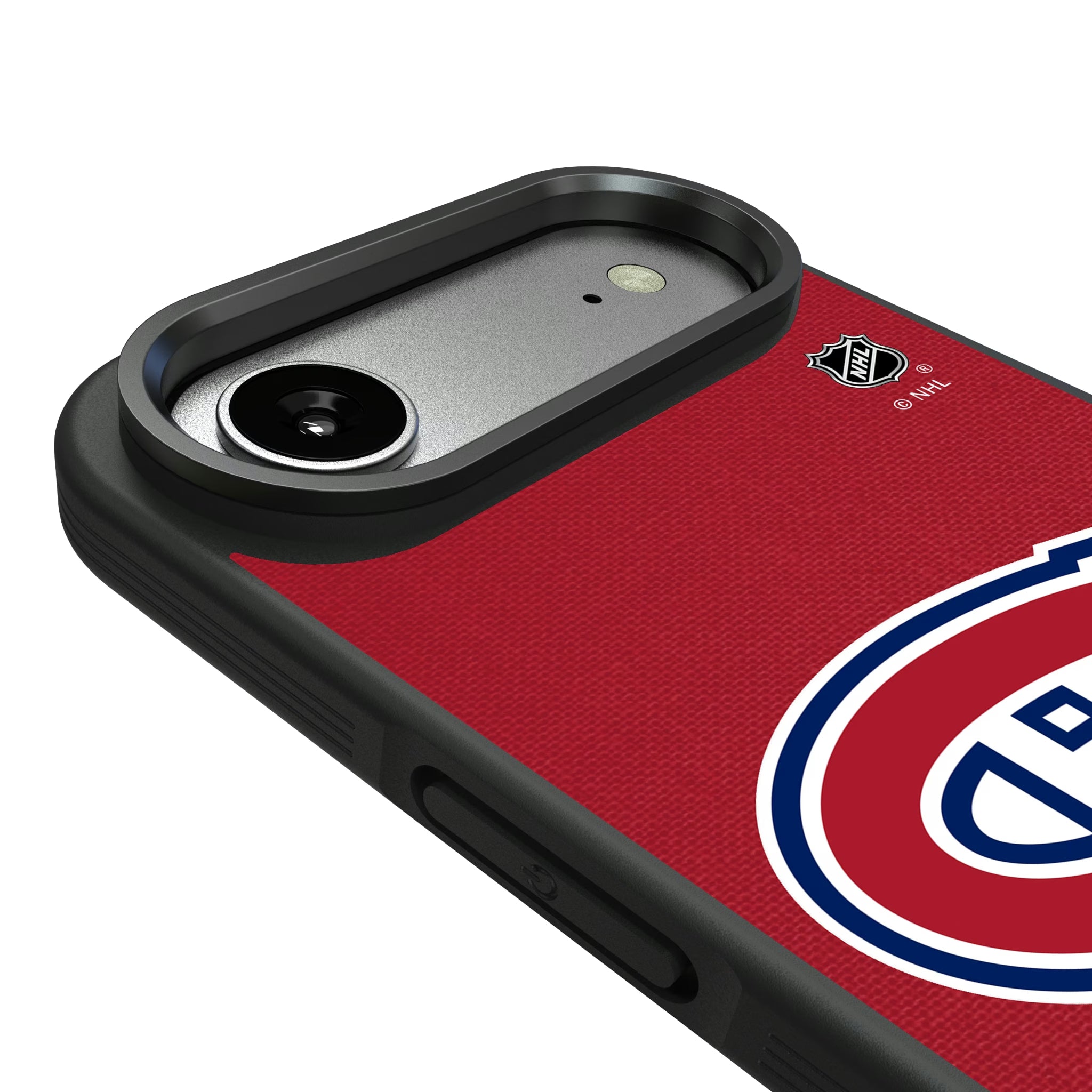 Montreal Canadiens Personalized Stripe iPhone Bump Phone Case for Apple iPhone - Detail#Device_iPhone Air