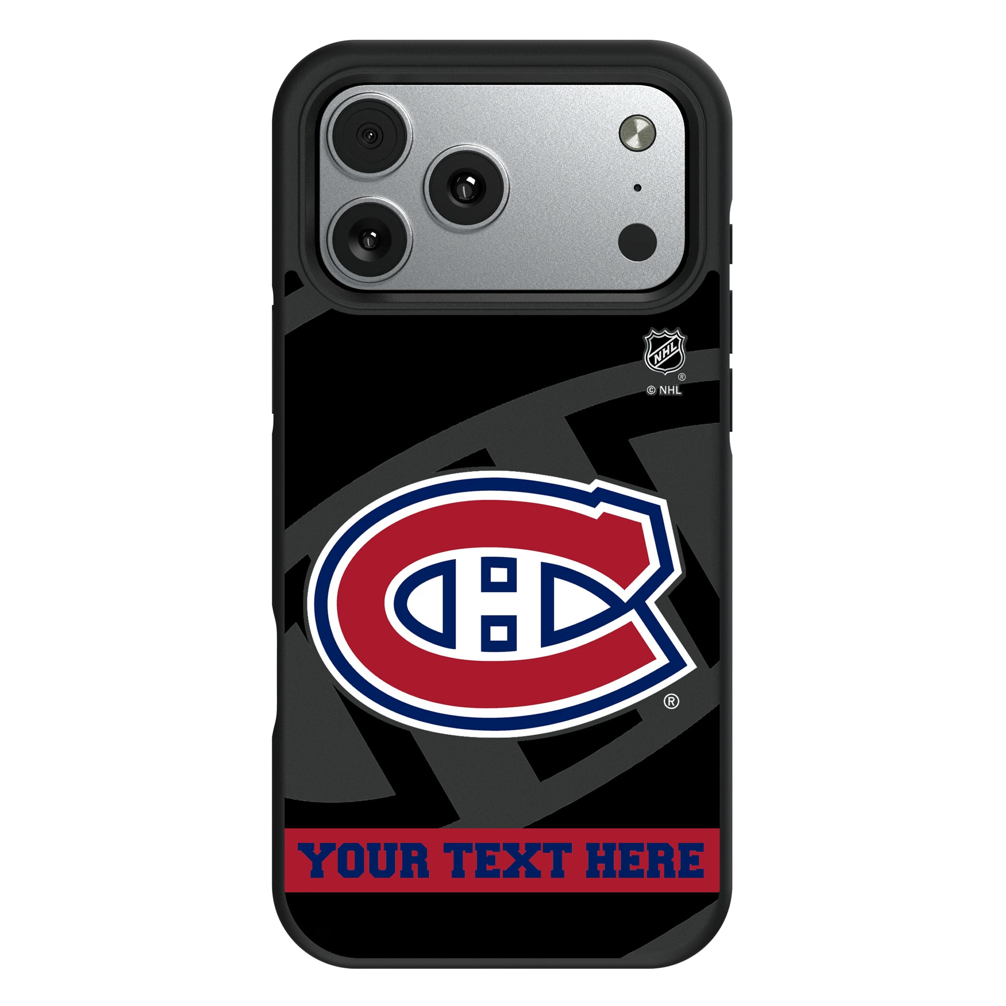 Montreal Canadiens Personalized Tilt iPhone Bump Phone Case for Apple iPhone#Device_iPhone 17 Pro Max