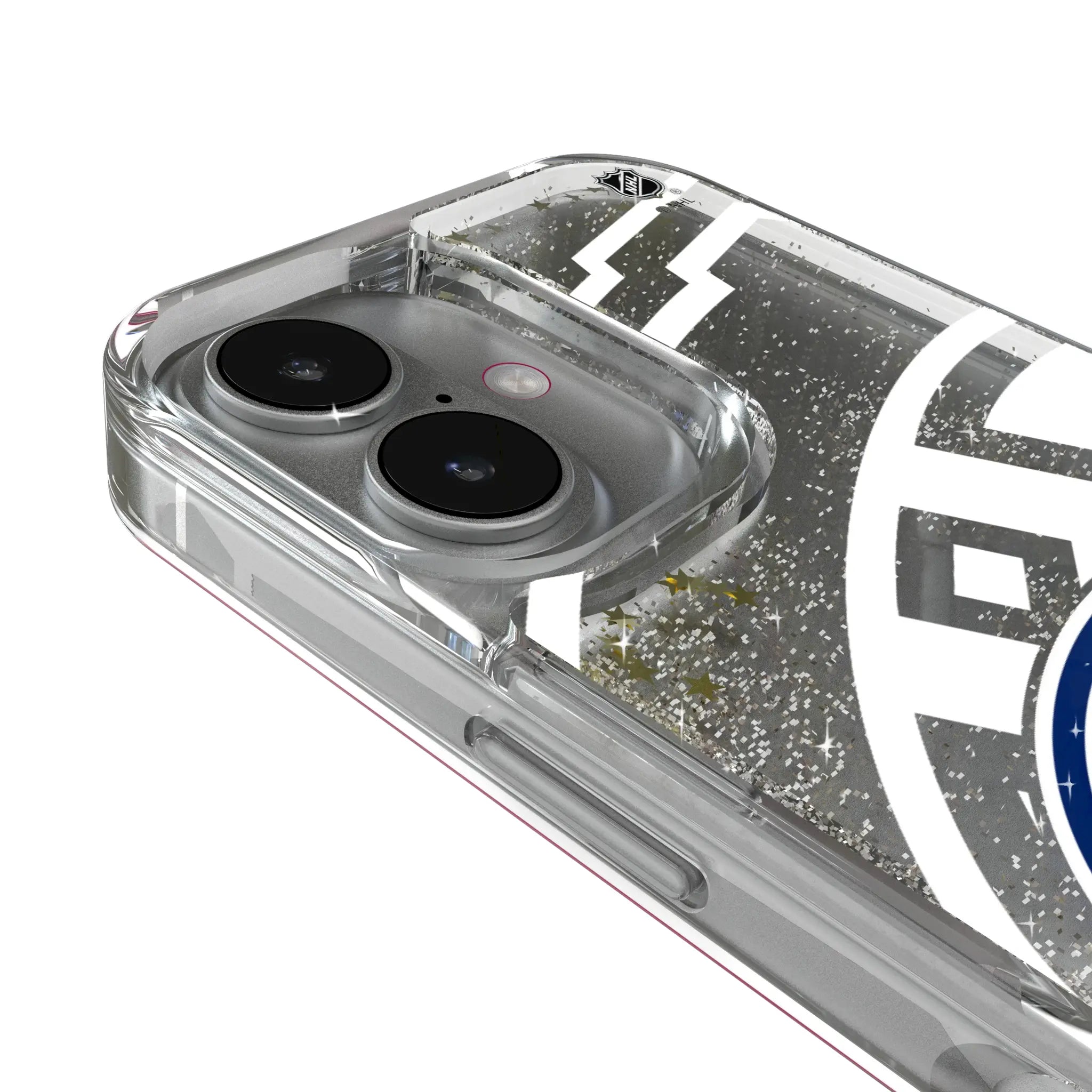 Montreal Canadiens Personalized Tilt iPhone Glitter Phone Case for Apple iPhone - Detail