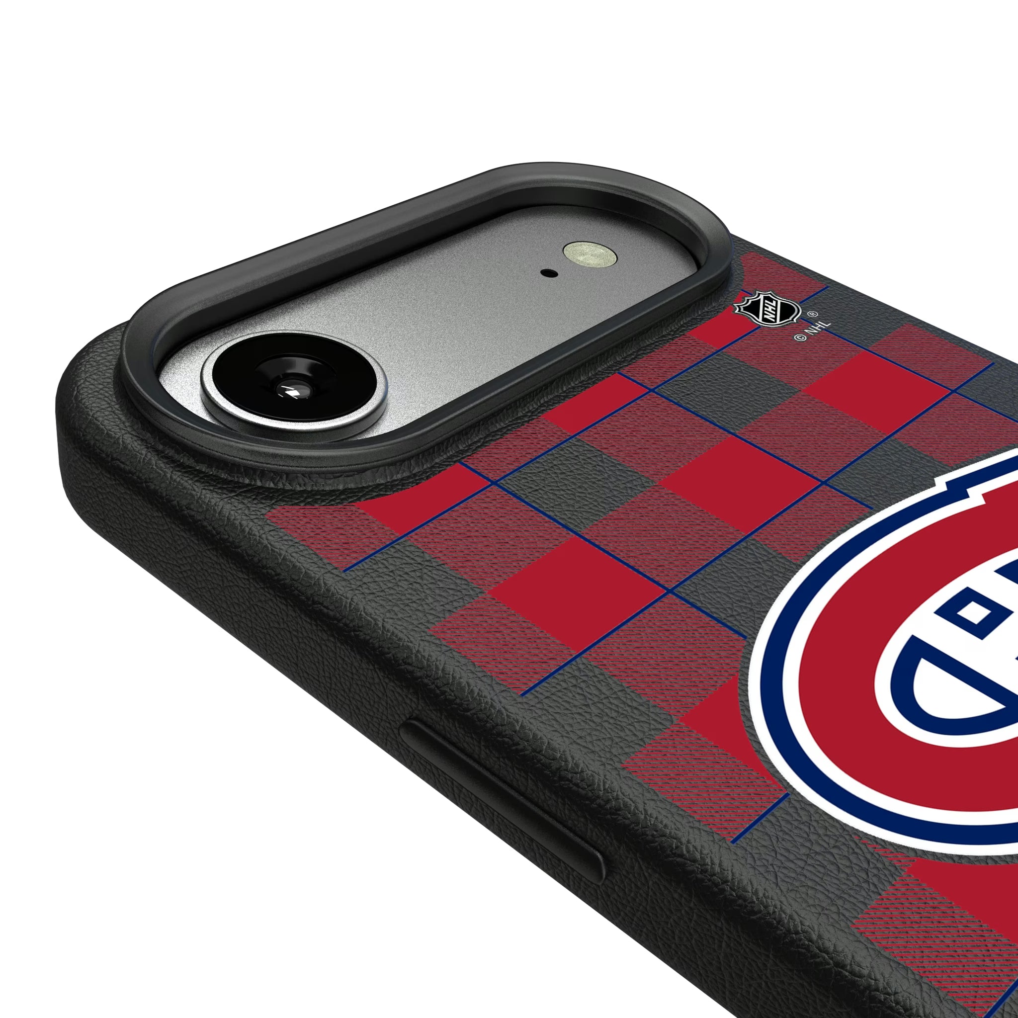 Montreal Canadiens Plaid iPhone MagSafe Compatible Phone Case for Apple iPhone - Detail#Device_iPhone Air