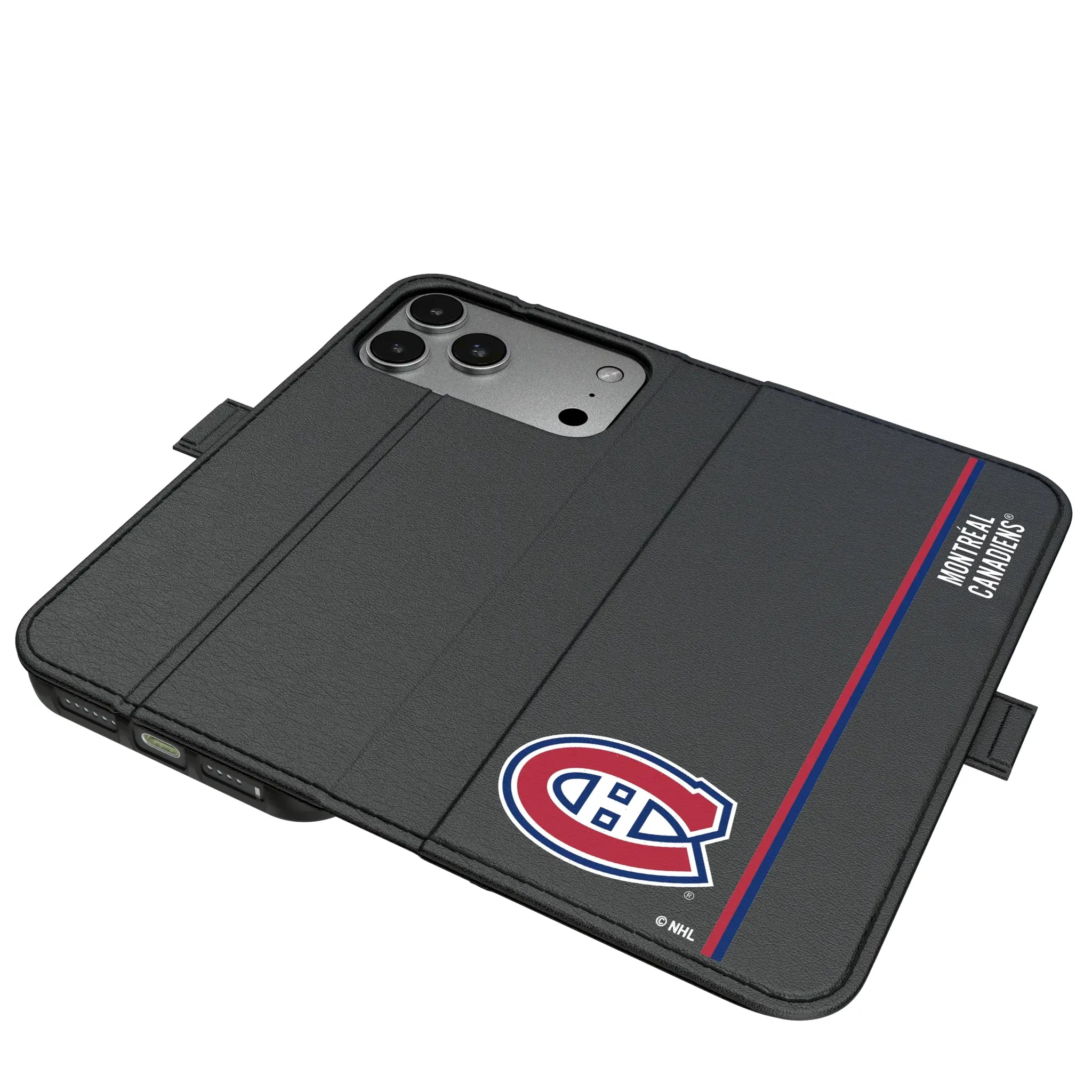 Montreal Canadiens Sidebar iPhone Folio Phone Case for Apple iPhone#Device_iPhone 17 Pro Max