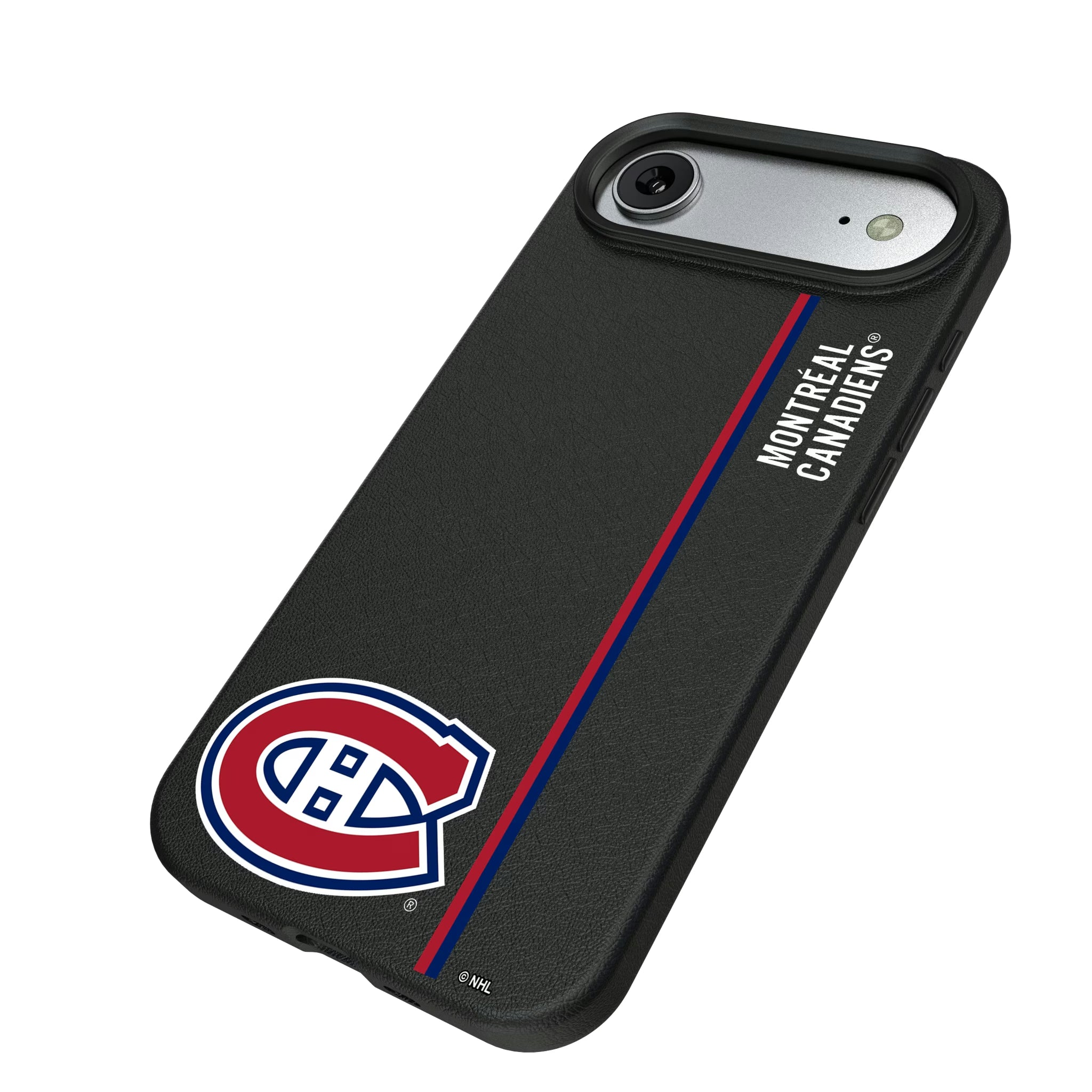 Montreal Canadiens Sidebar iPhone MagSafe Compatible Phone Case for Apple iPhone - Isometric View#Device_iPhone Air