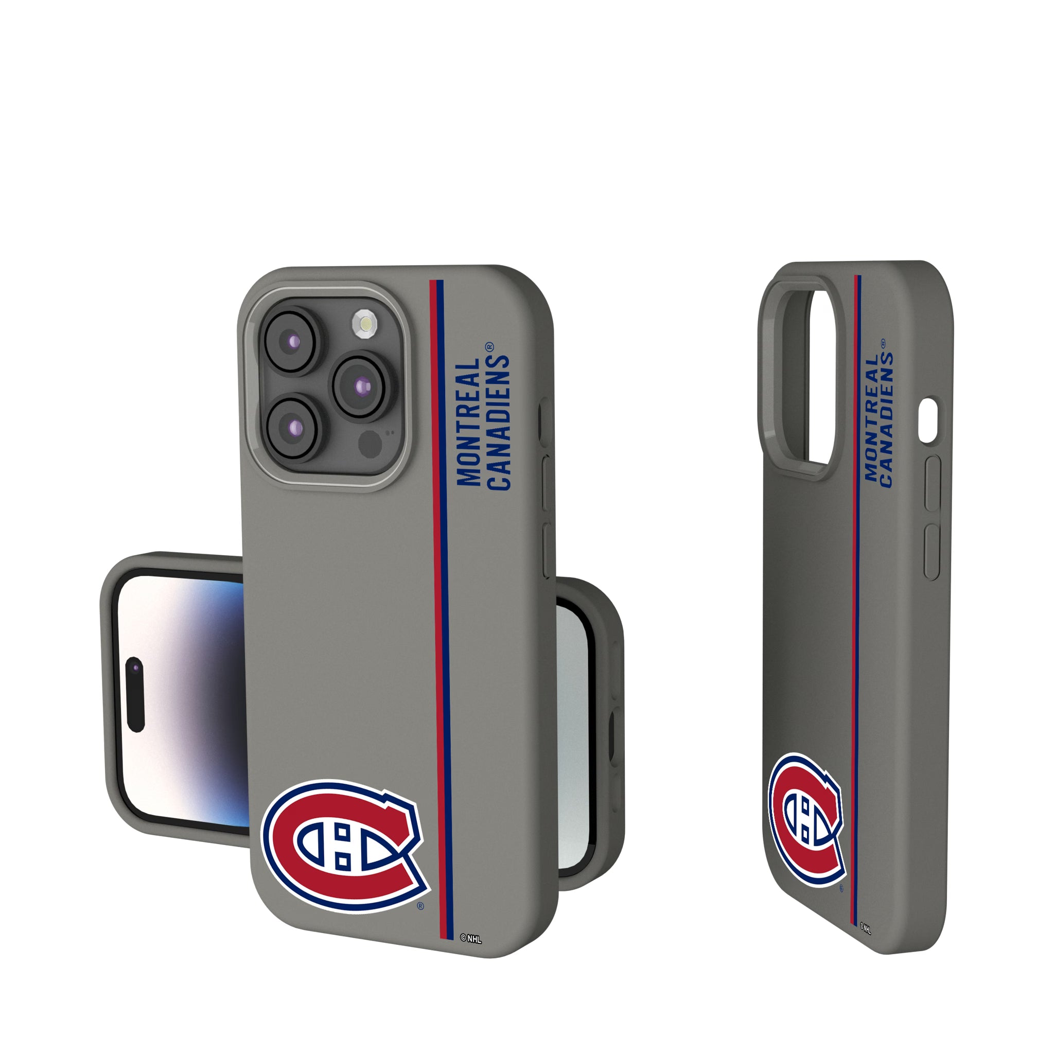 Montreal Canadiens Sidebar iPhone Soft Touch Phone Case for Apple iPhone