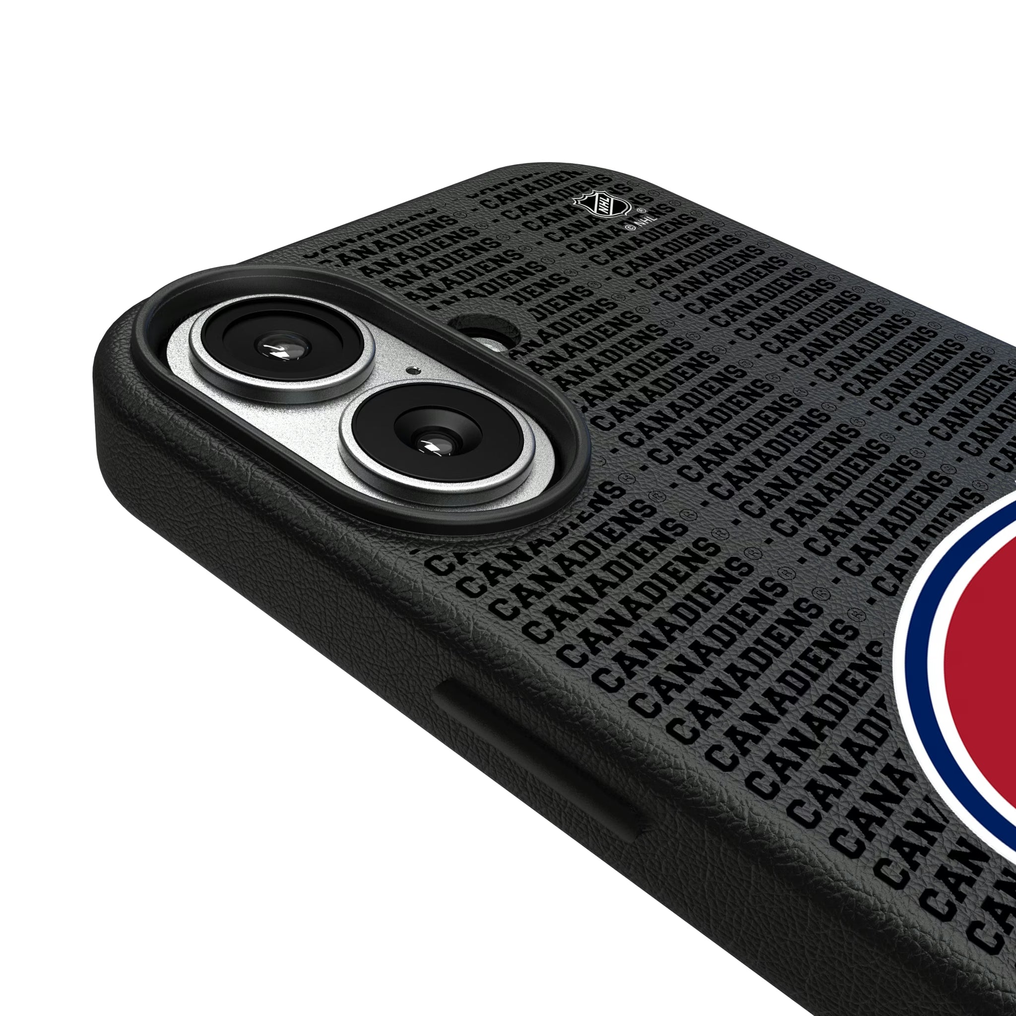 Montreal Canadiens Text Backdrop iPhone MagSafe Compatible Phone Case for Apple iPhone - Detail#Device_iPhone 17