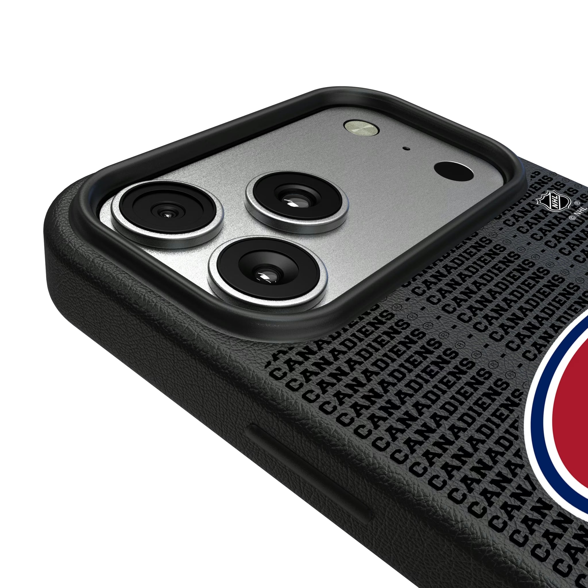 Montreal Canadiens Text Backdrop iPhone MagSafe Compatible Phone Case for Apple iPhone - Detail#Device_iPhone 17 Pro Max