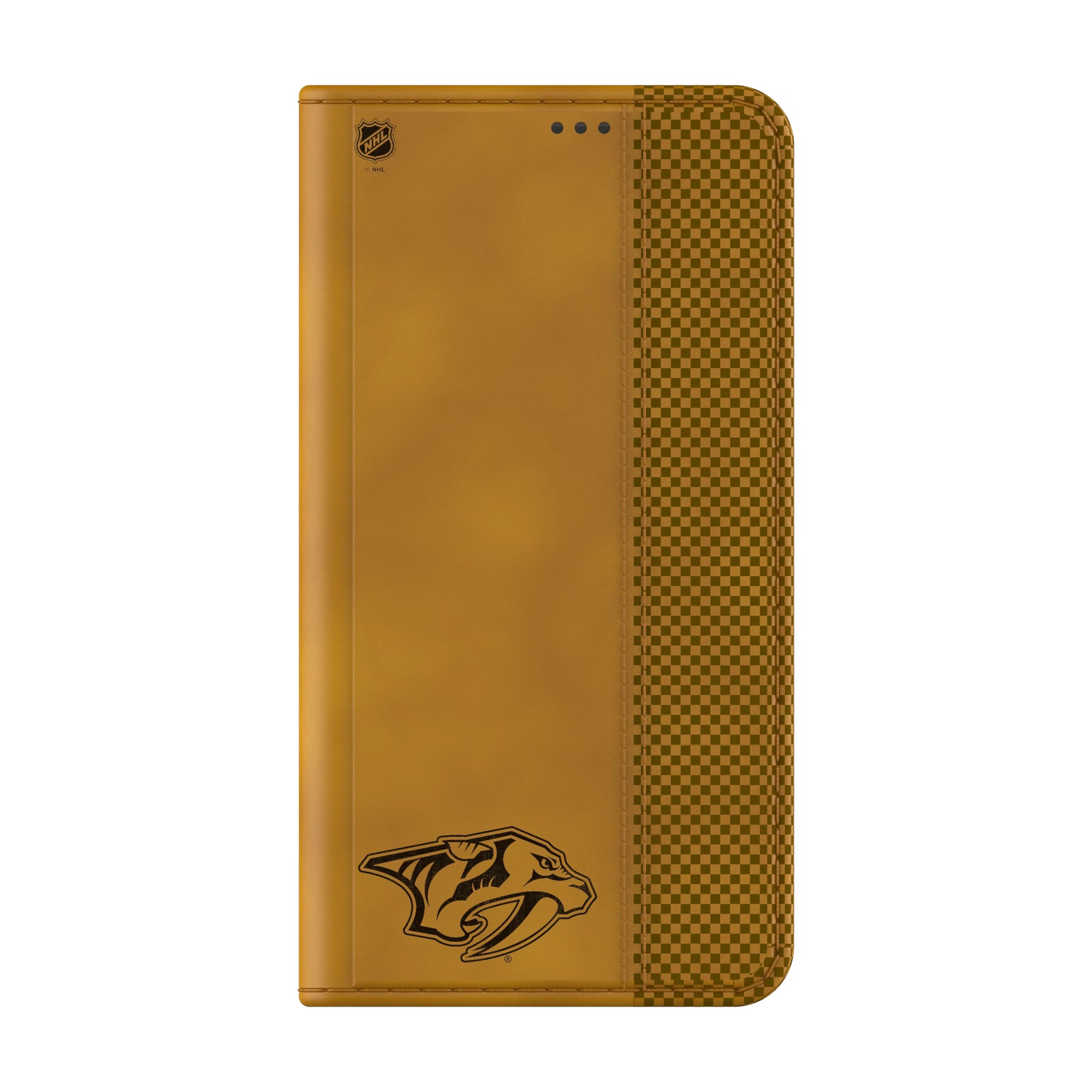 Nashville Predators Burn Galaxy Folio Phone Case for Samsung Galaxy