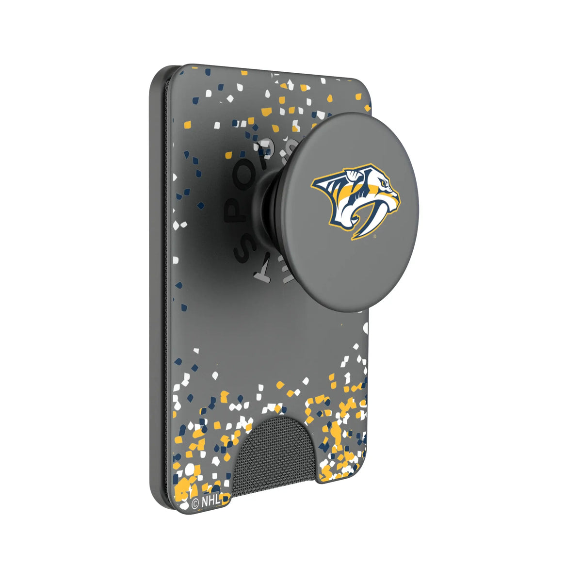 Nashville Predators Confetti Popsockets Wallet Magnetic