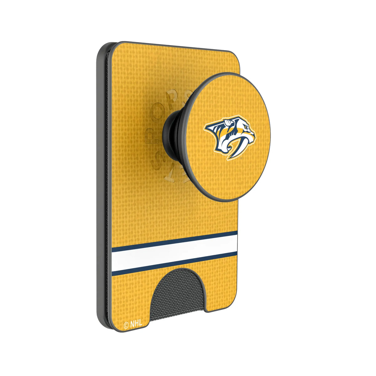 Nashville Predators Endzone Solid Popsockets Wallet Magnetic