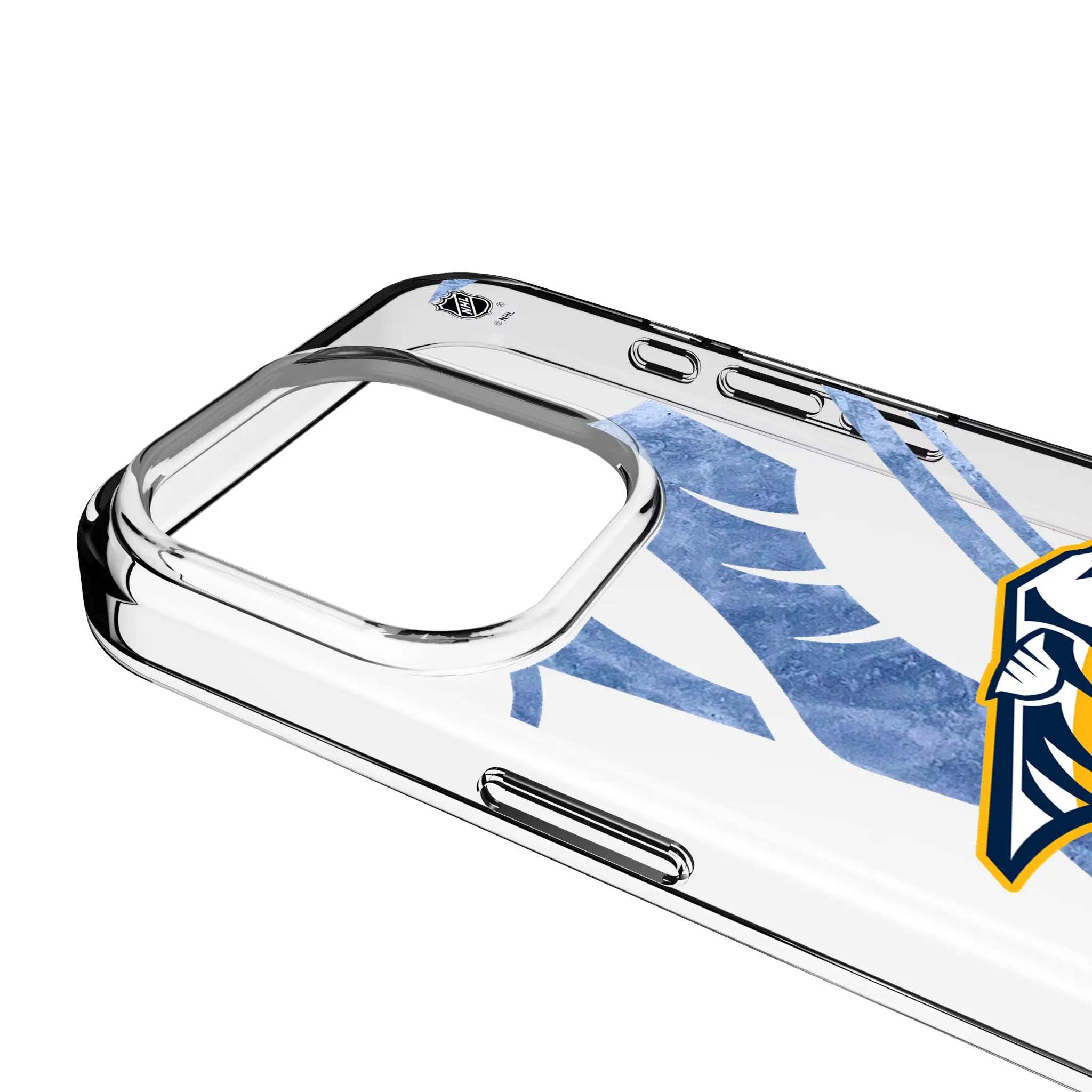 Nashville Predators Ice Tilt iPhone Clear Phone Case for Apple iPhone - Detail