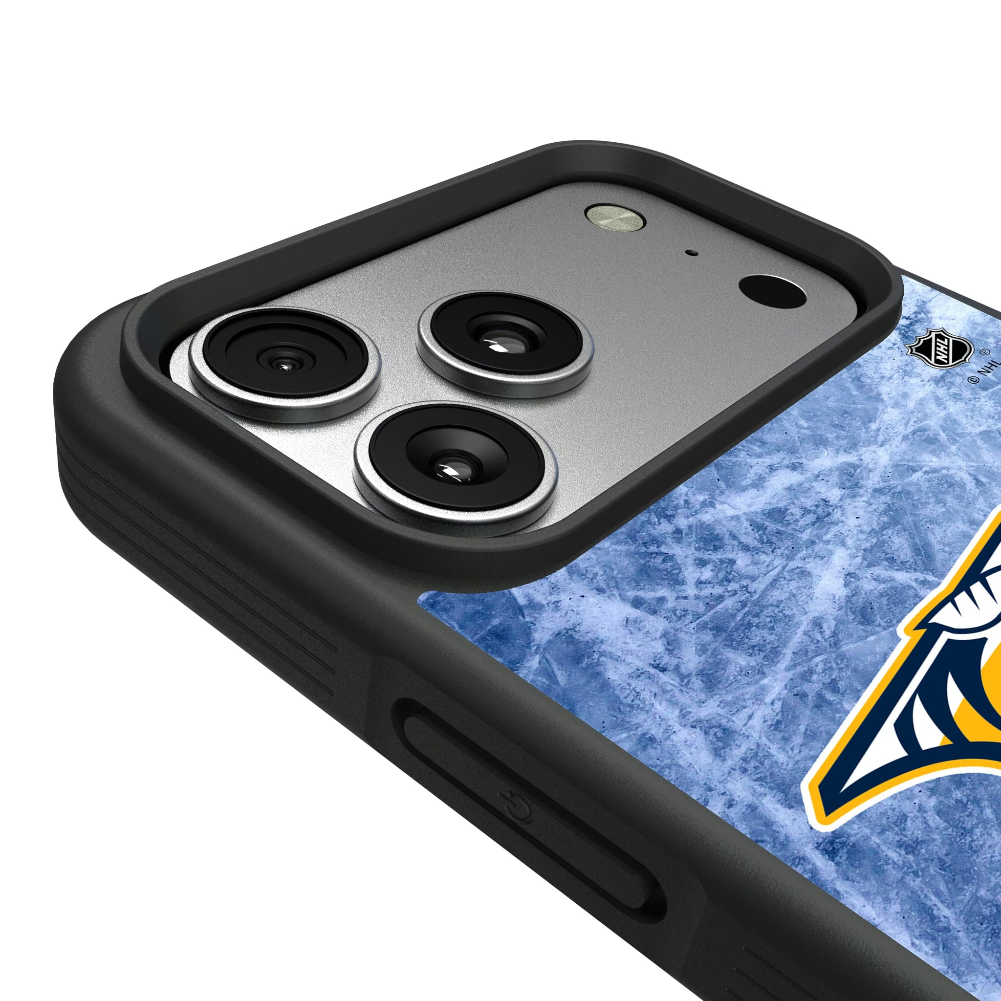 Nashville Predators Ice Wordmark iPhone Bump Phone Case for Apple iPhone - Detail#Device_iPhone 17 Pro Max