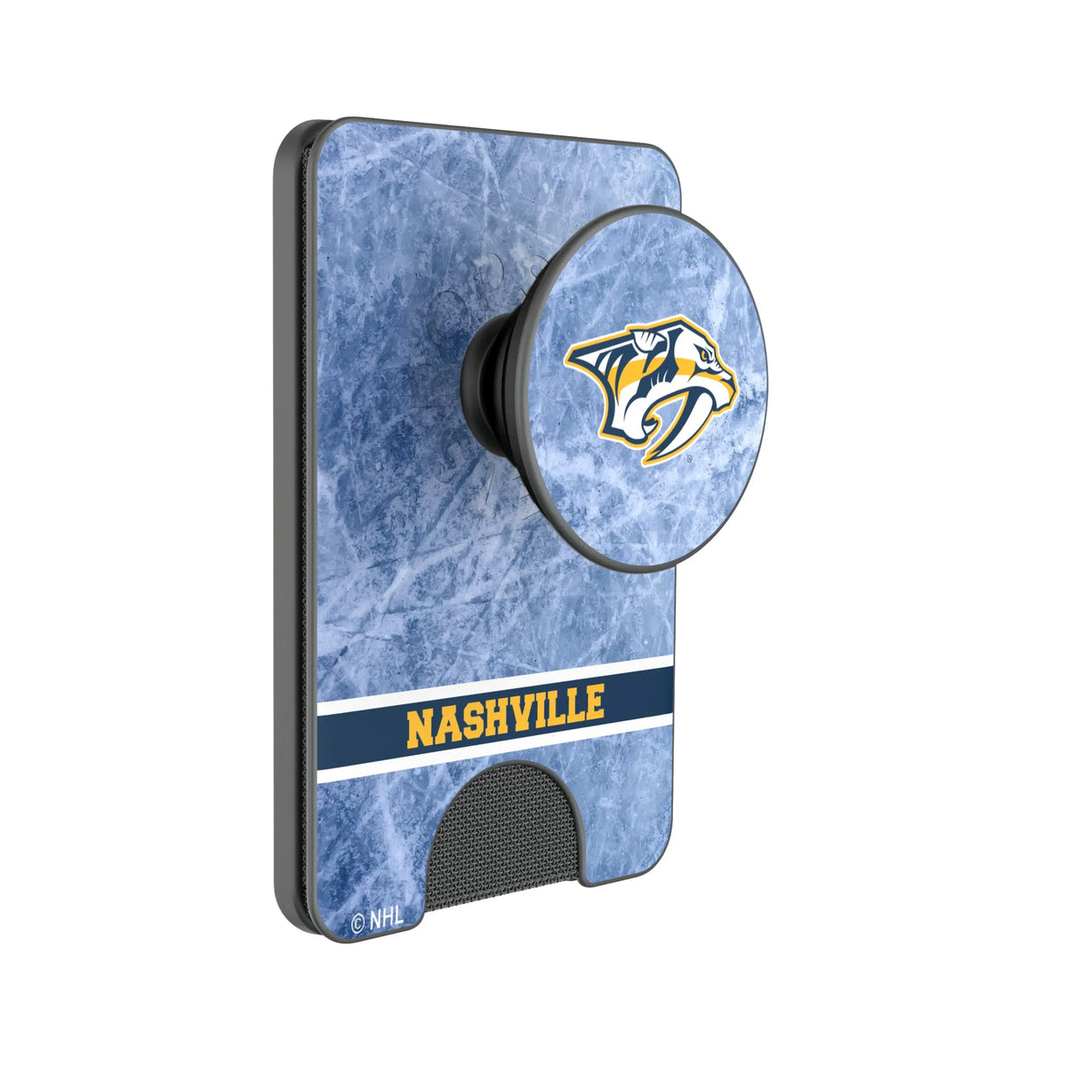 Nashville Predators Ice Wordmark Popsockets Wallet Magnetic