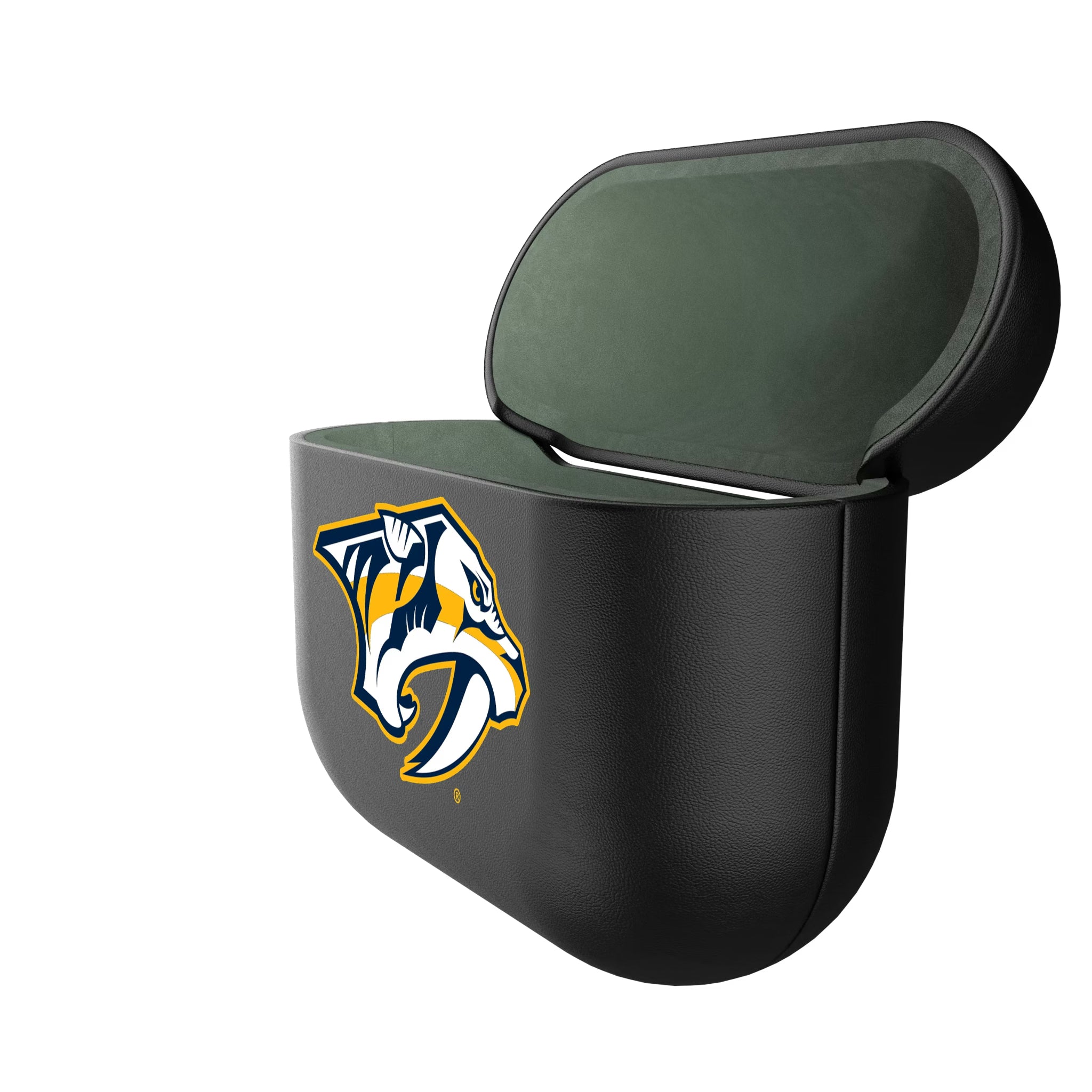 Nashville Predators Insignia AirPods AirPod Case Cover - Isometric View#Device_AirPods 3rd Gen