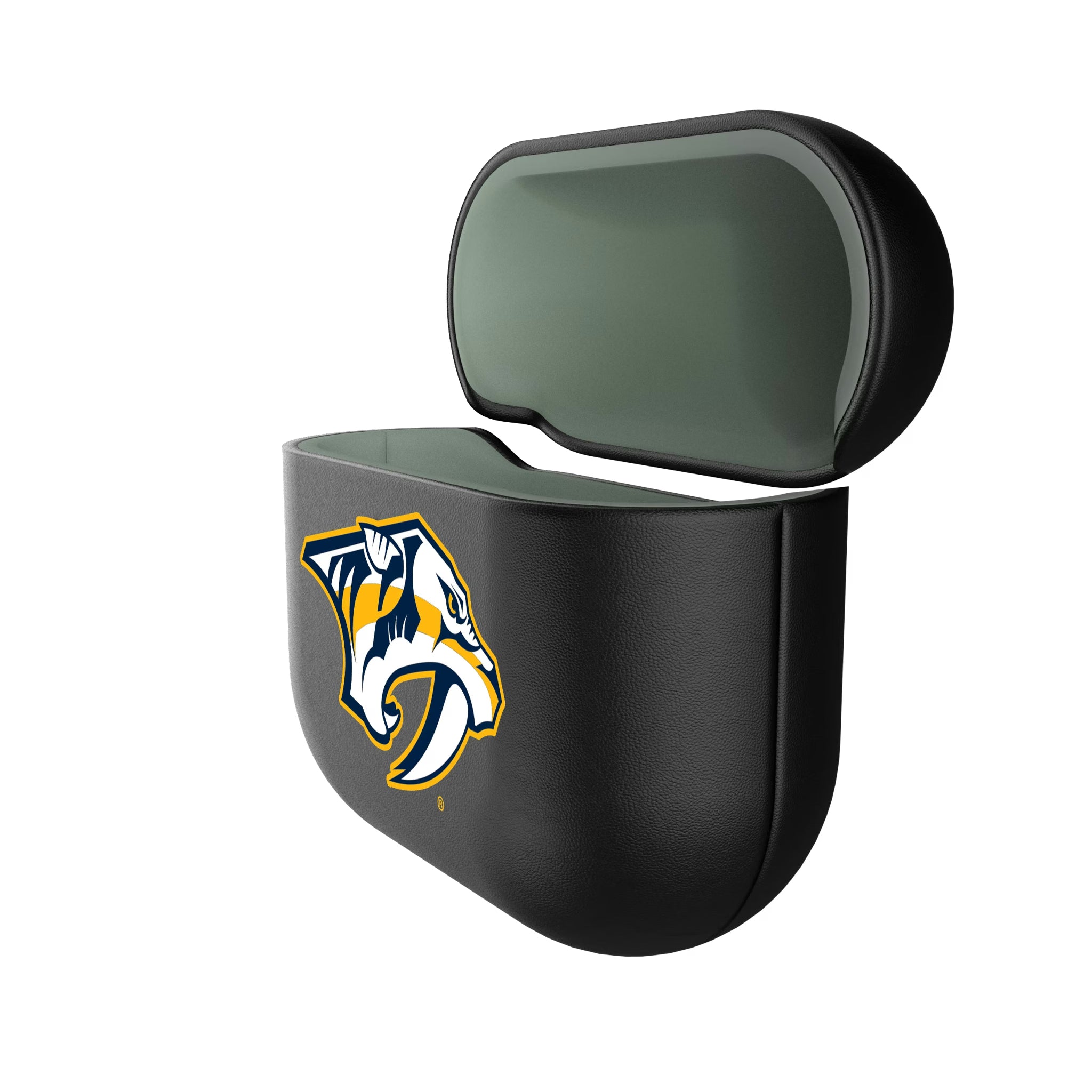 Nashville Predators Insignia AirPods AirPod Case Cover - Isometric View#Device_AirPods 4