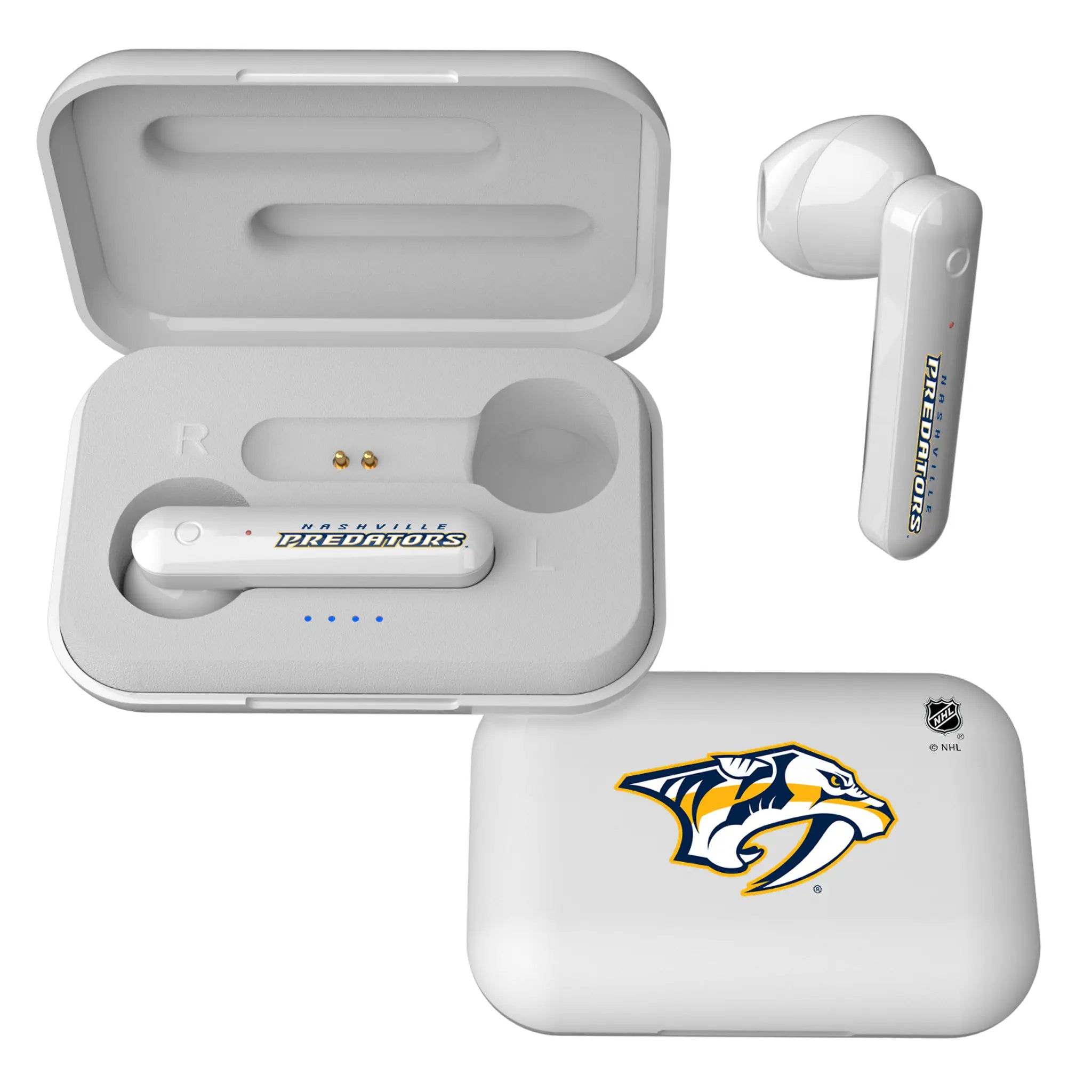 Nashville Predators Insignia Wireless TWS Earbuds