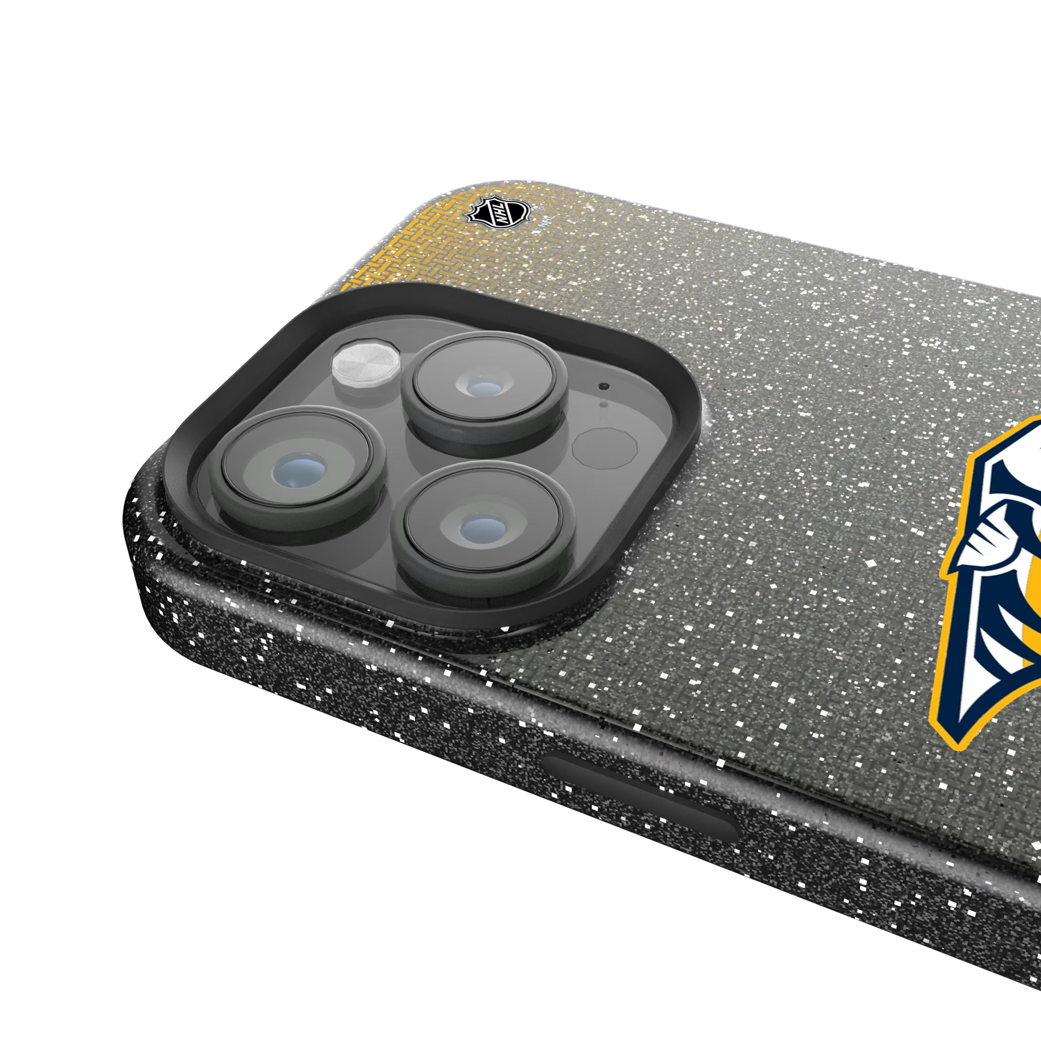 Nashville Predators Linen iPhone Bling Phone Case for Apple iPhone - Detail