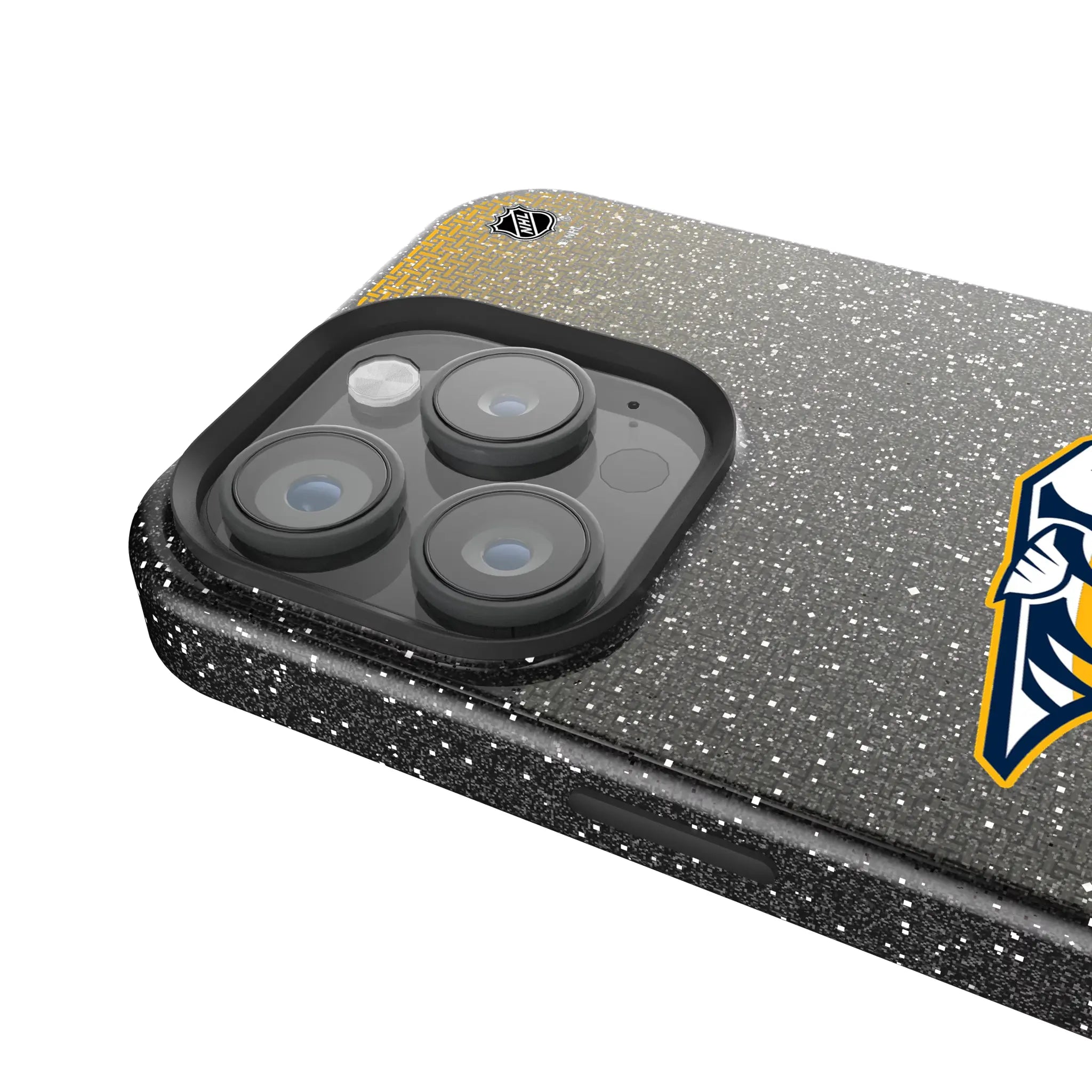 Nashville Predators Linen iPhone Bling Phone Case for Apple iPhone - Detail