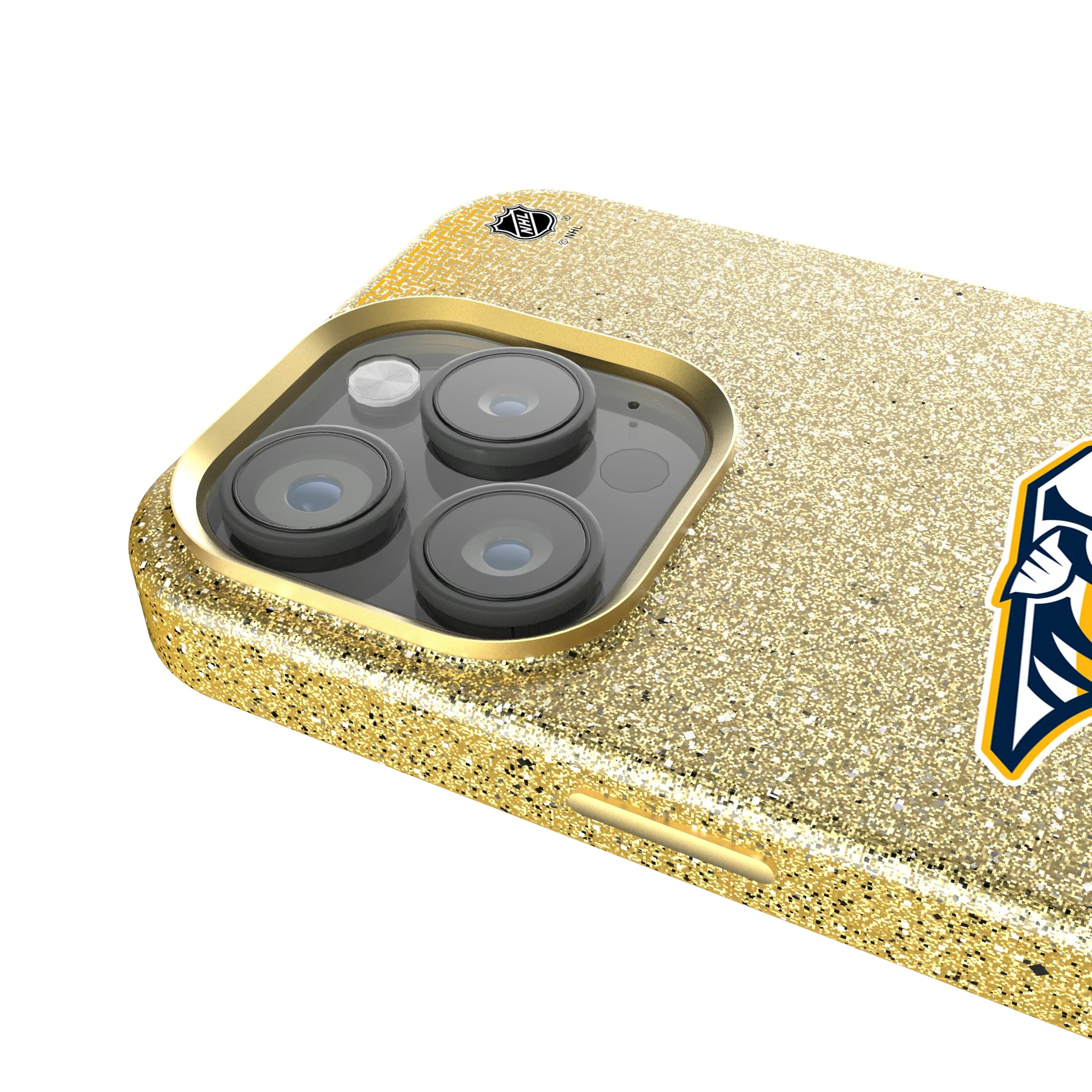 Nashville Predators Linen iPhone Bling Phone Case for Apple iPhone - Detail