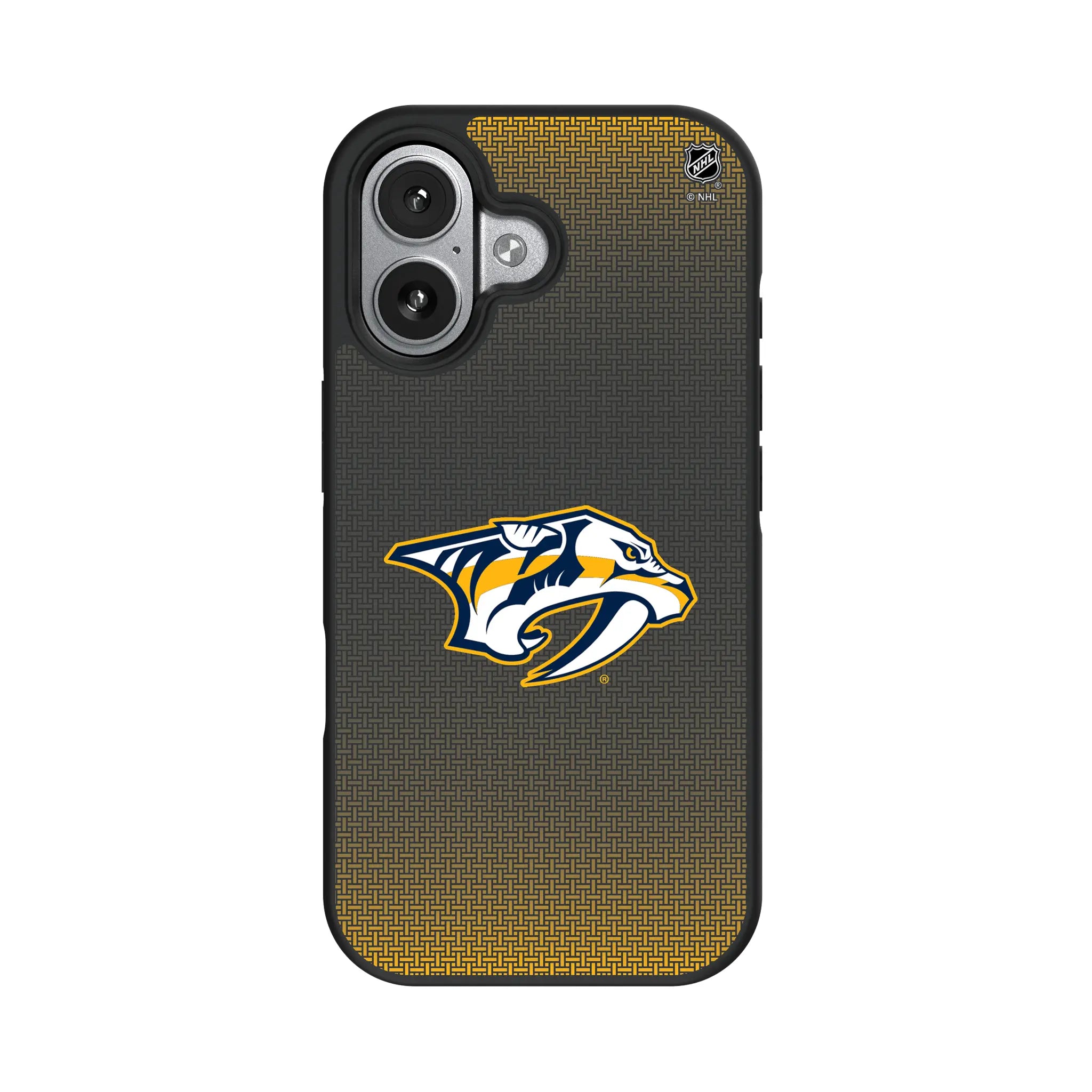 Nashville Predators Linen iPhone Bump Phone Case for Apple iPhone#Device_iPhone 17