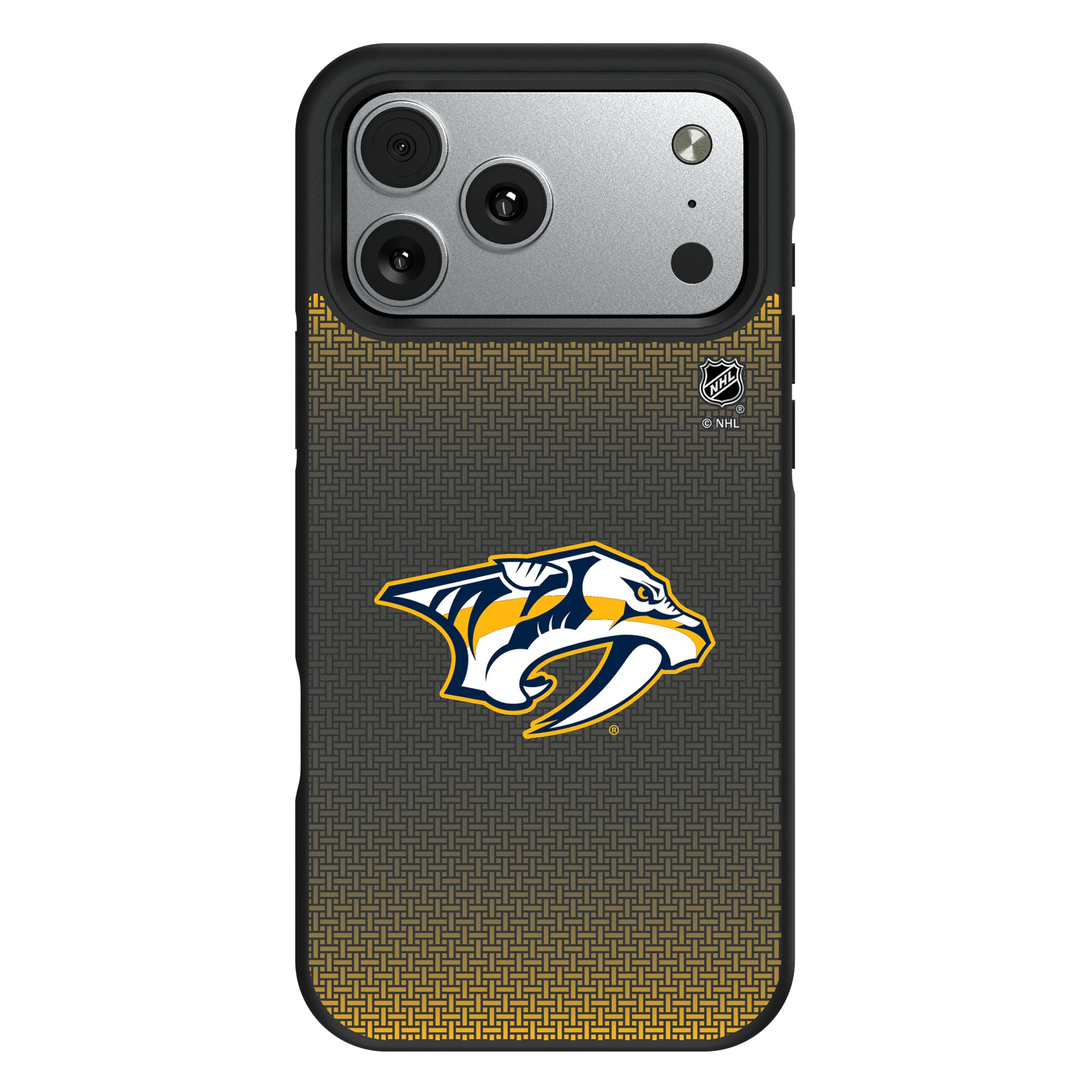 Nashville Predators Linen iPhone Bump Phone Case for Apple iPhone#Device_iPhone 17 Pro Max