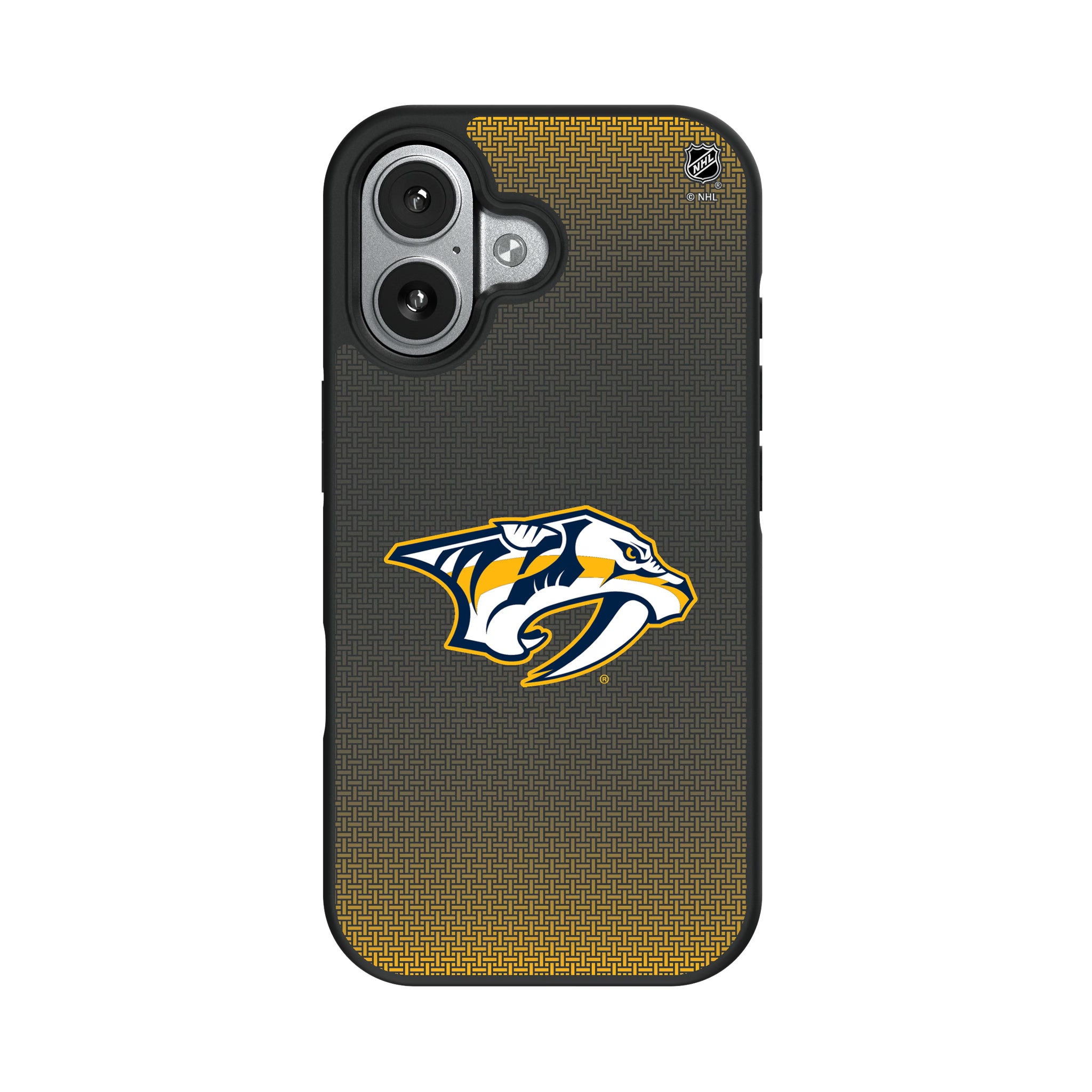 Nashville Predators Linen iPhone Bump Phone Case for Apple iPhone#Device_iPhone 17