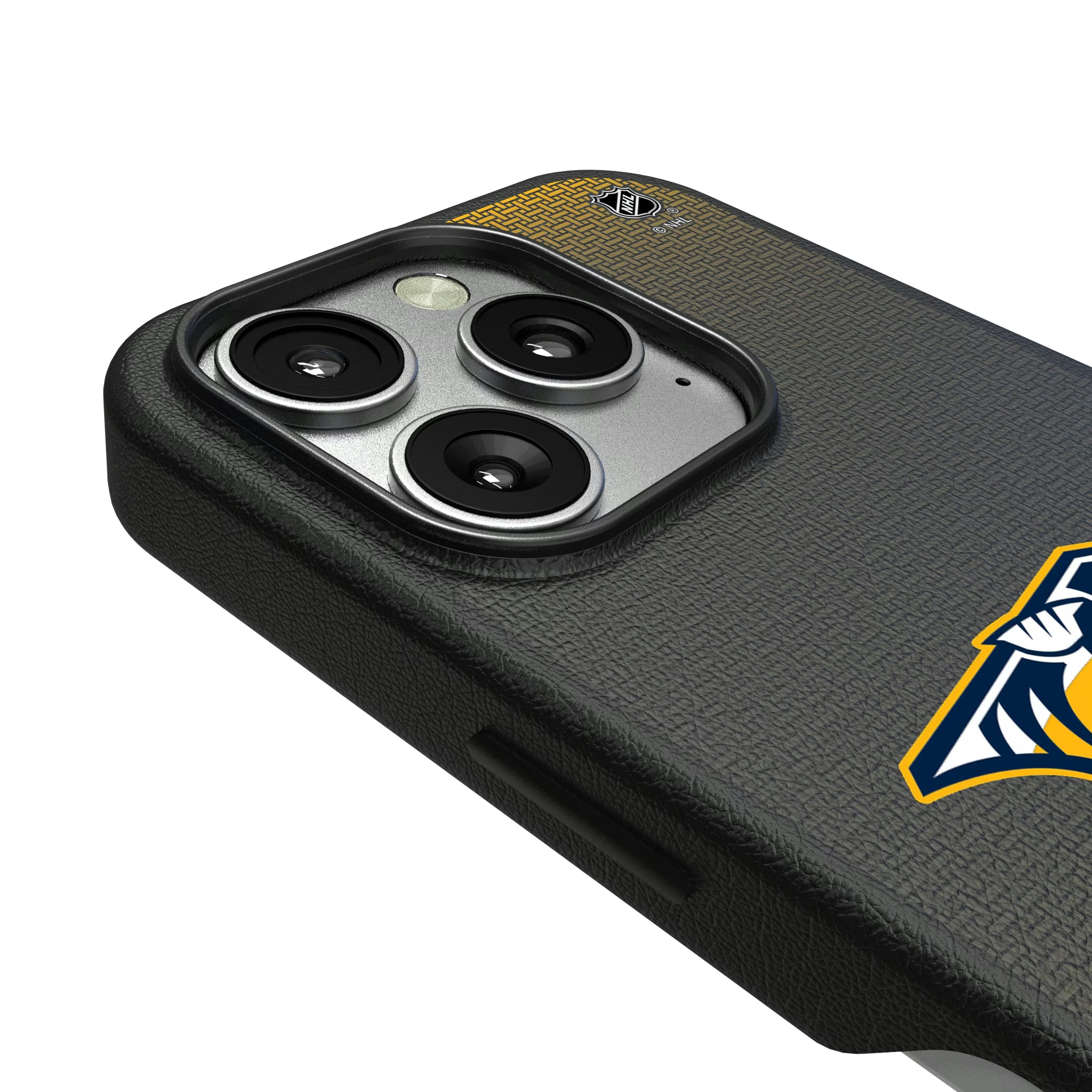 Nashville Predators Linen iPhone MagSafe Compatible Phone Case for Apple iPhone - Detail